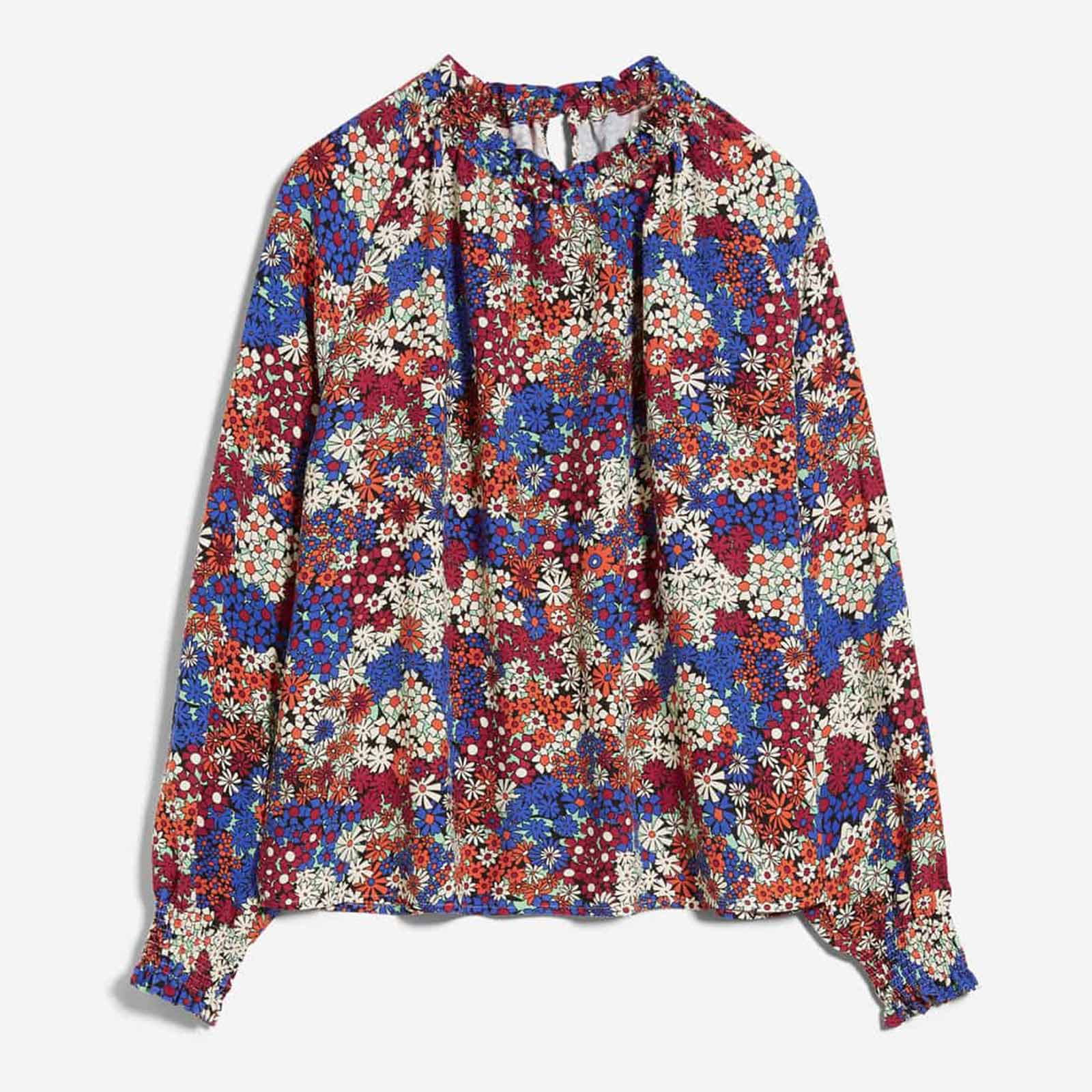 Aagni Marsh Floral Blouse black - Image 4