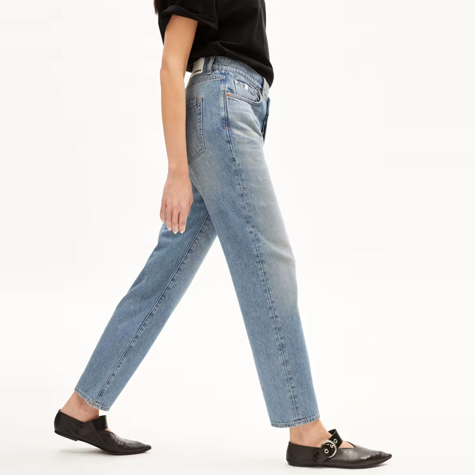 Aaikala Detail Straight Jeans cerulean - Image 3
