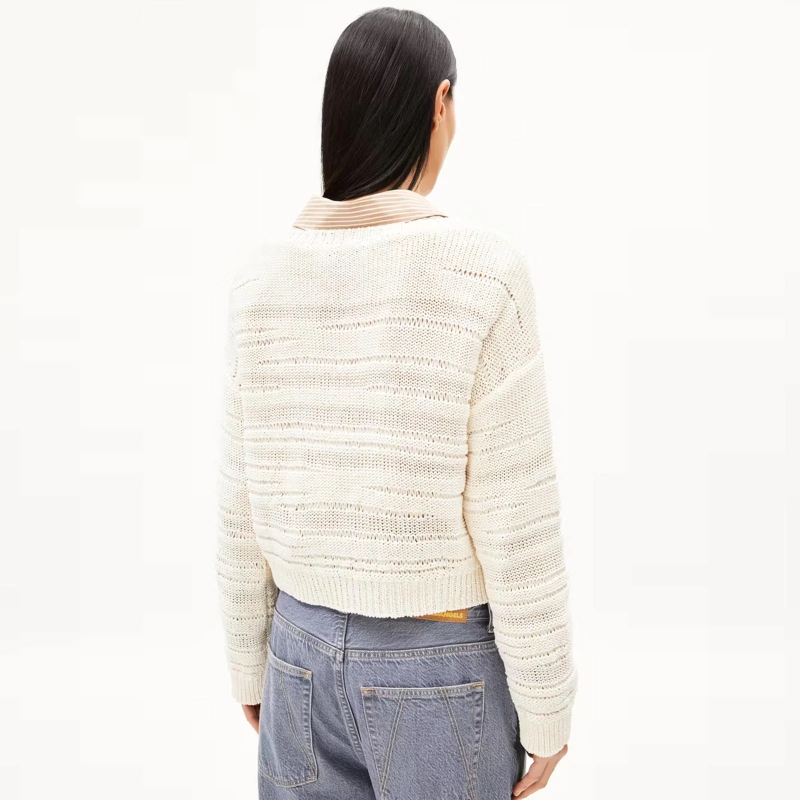 Aaliya Knit Jumper light oatmilk - Image 2
