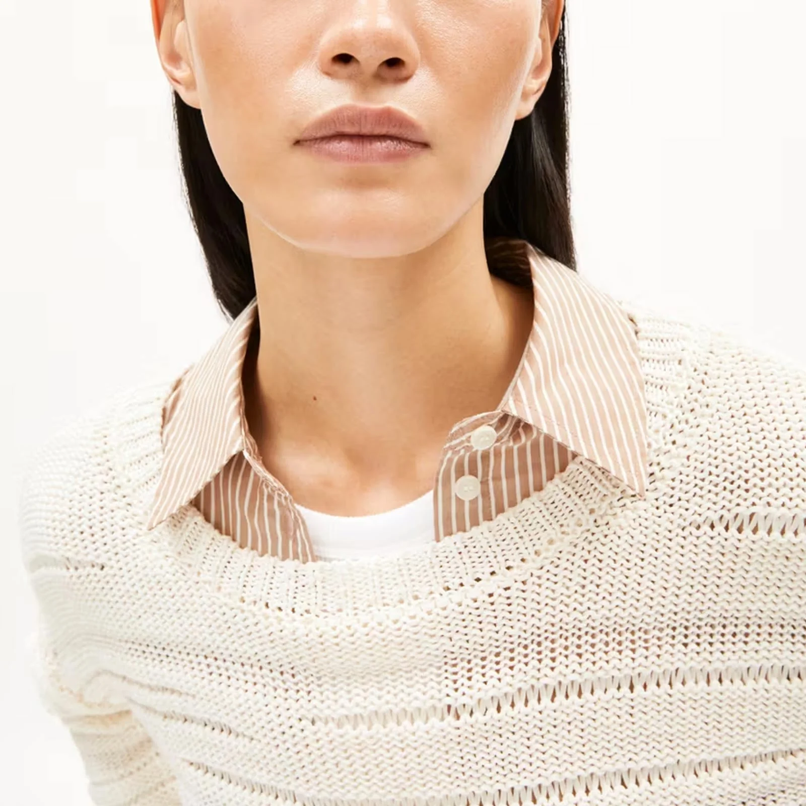 Aaliya Knit Jumper light oatmilk - Image 4