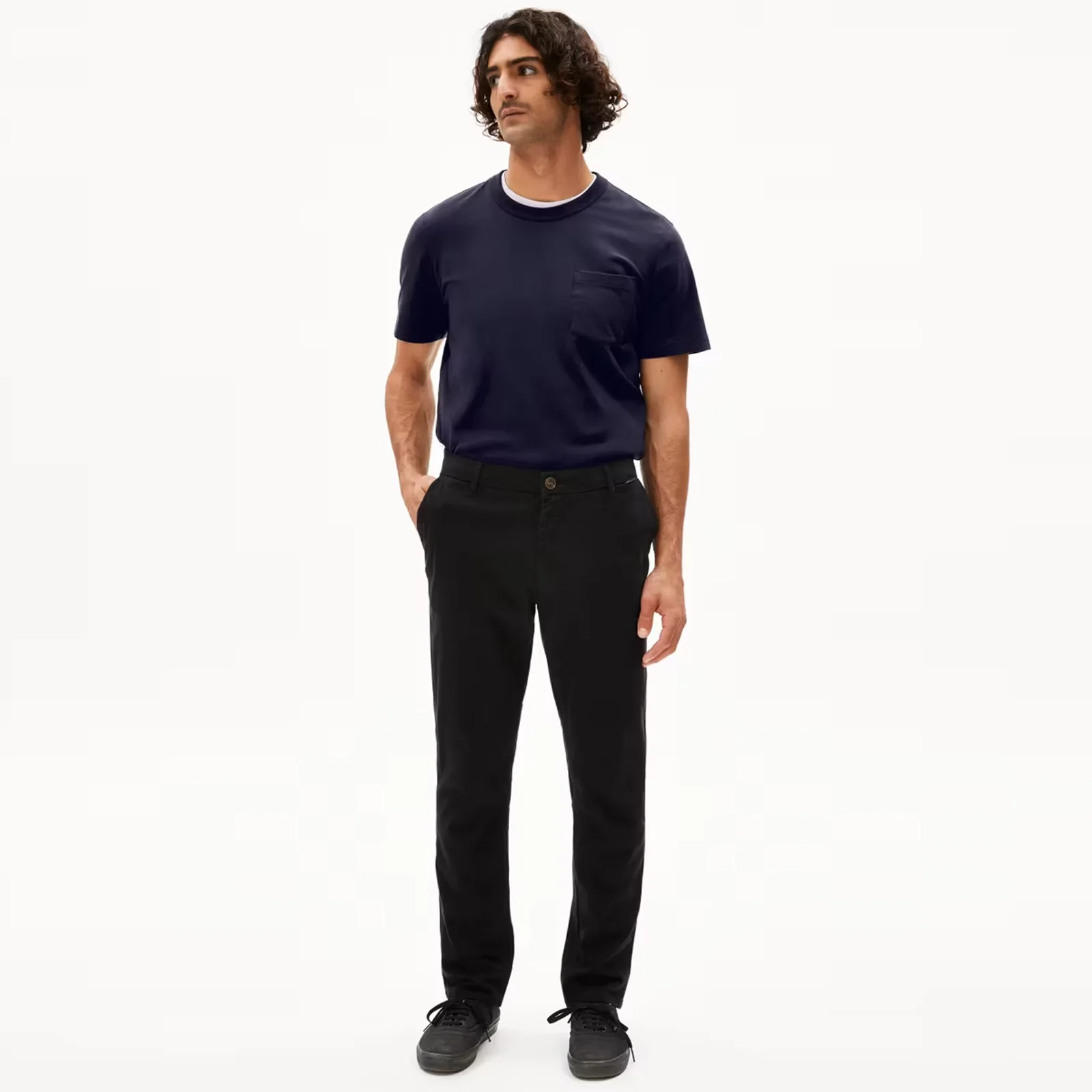 Aaster Regular Fit Chino black - Image 3