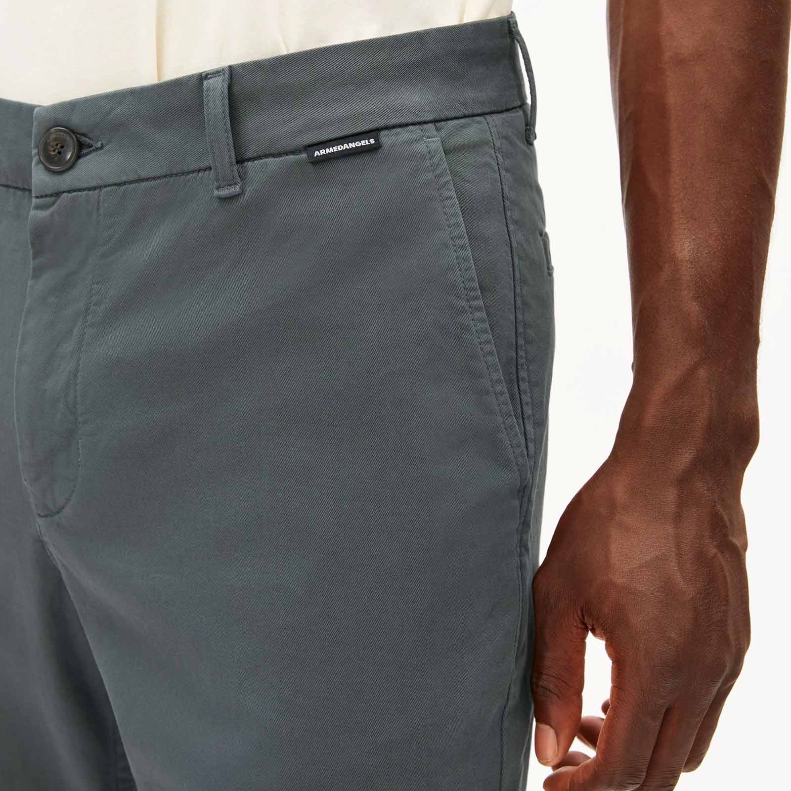 Aaster Regular Fit Chino space steel - Image 4