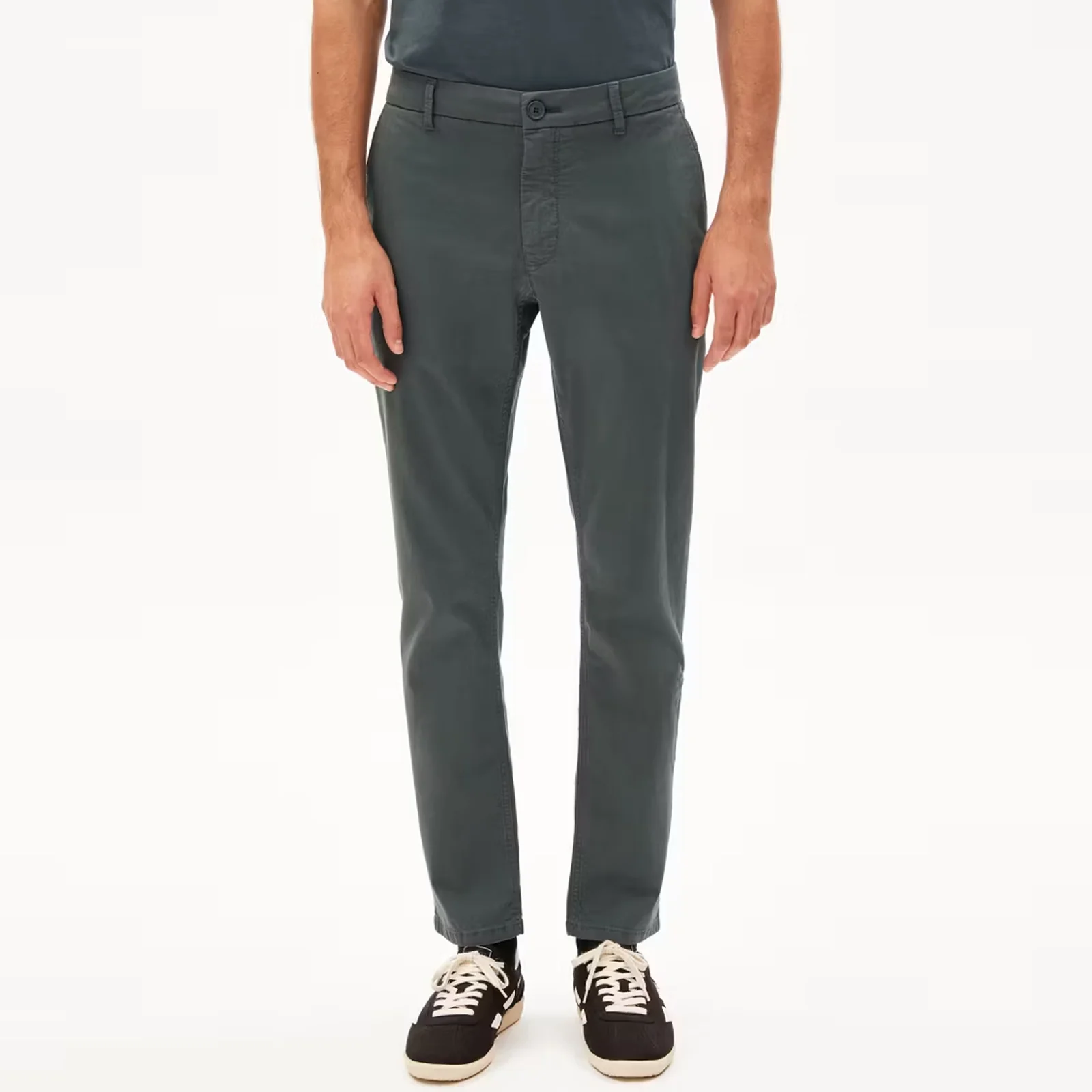 Aathan Regular Fit Chino space steel - Image 2