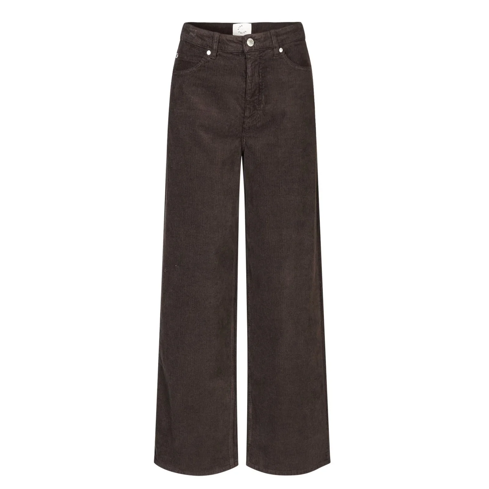 AbbyFV Regular 393 dark coffee corduroy - Image 2
