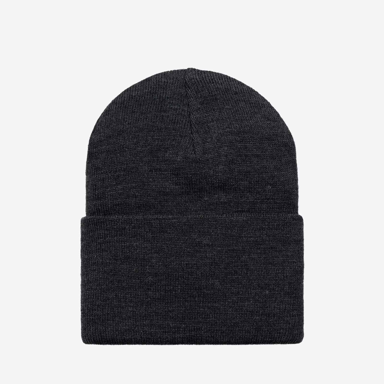 Acrylic Watch Hat black heather - Image 2