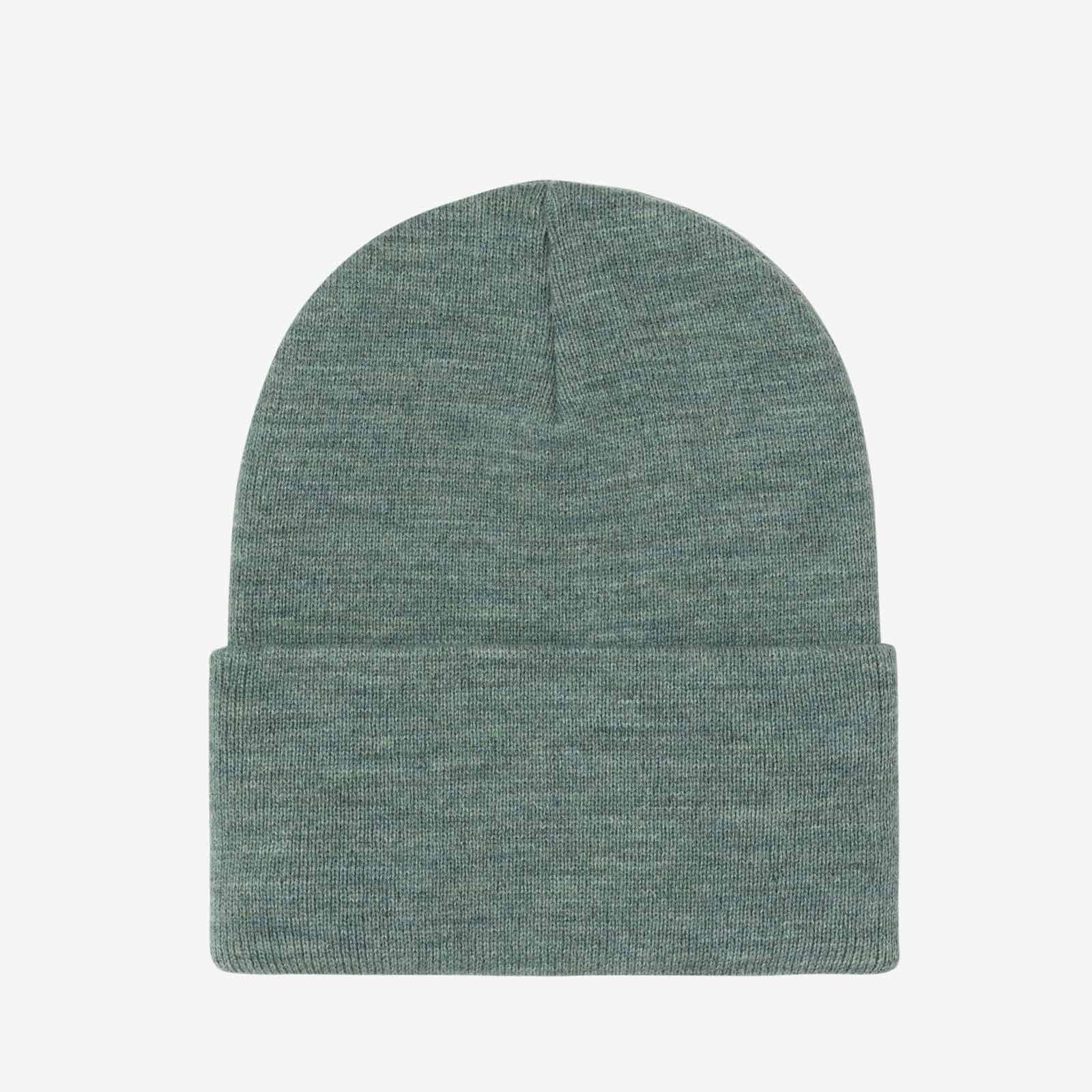 Acrylic Watch Hat silver pine heather - Image 2