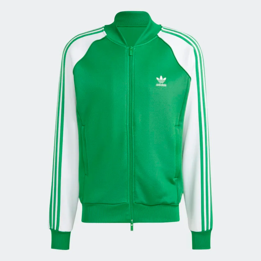 Adicolor Classics+SST Originals Track Jacket green/silver metallic/white - Image 4
