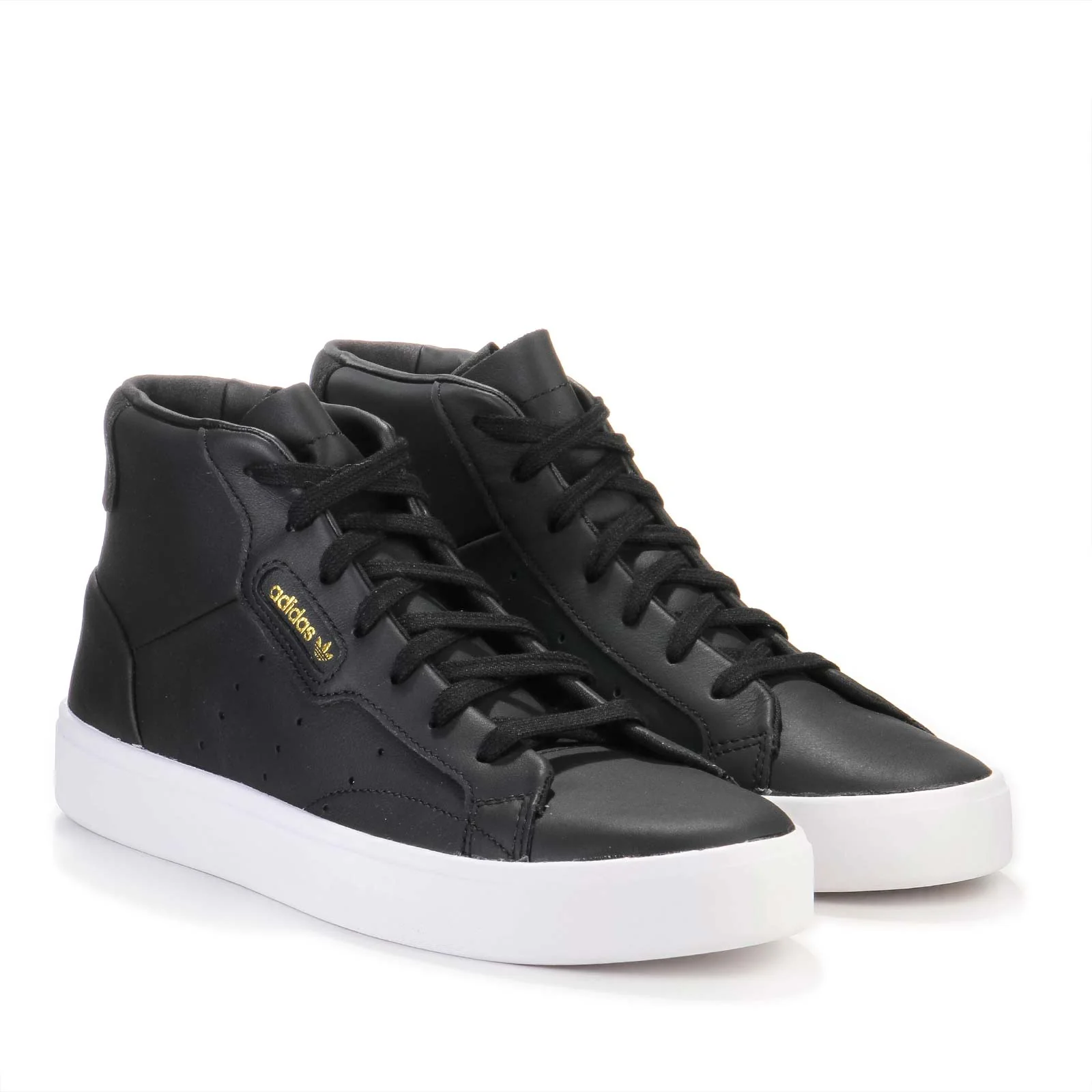 Sleek Mid W core black/core black/crystal white - Image 2