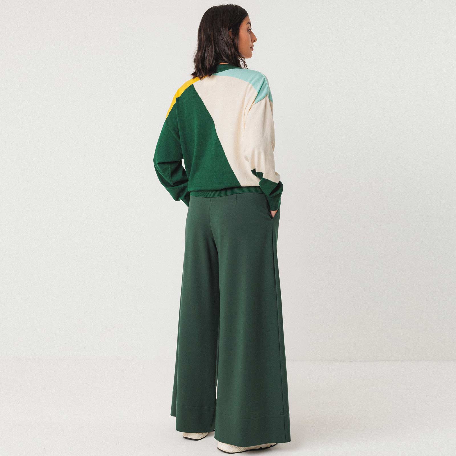 Adriana Sweater dark green - Image 2