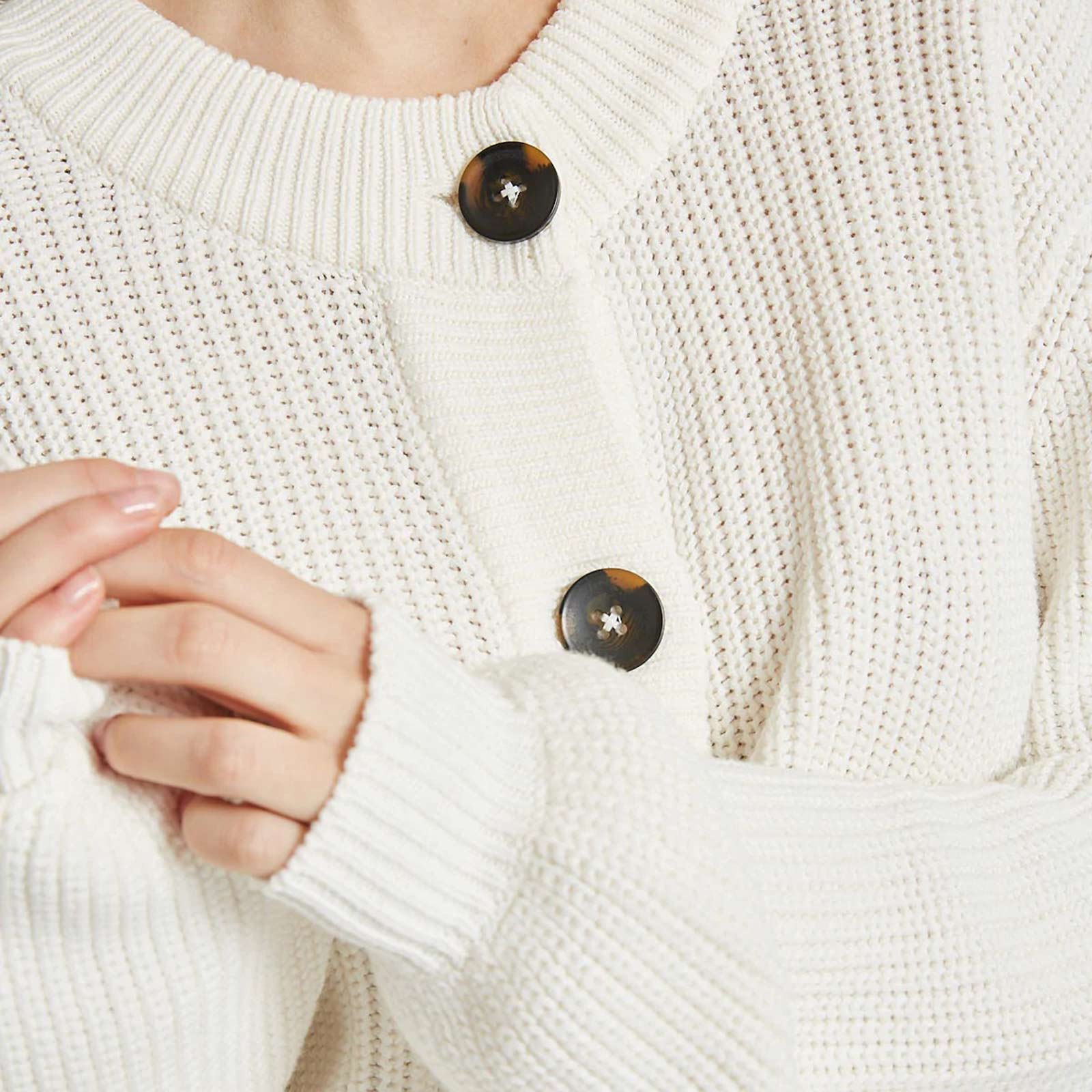 Affie 2.0 Cardigan broken white - Image 2