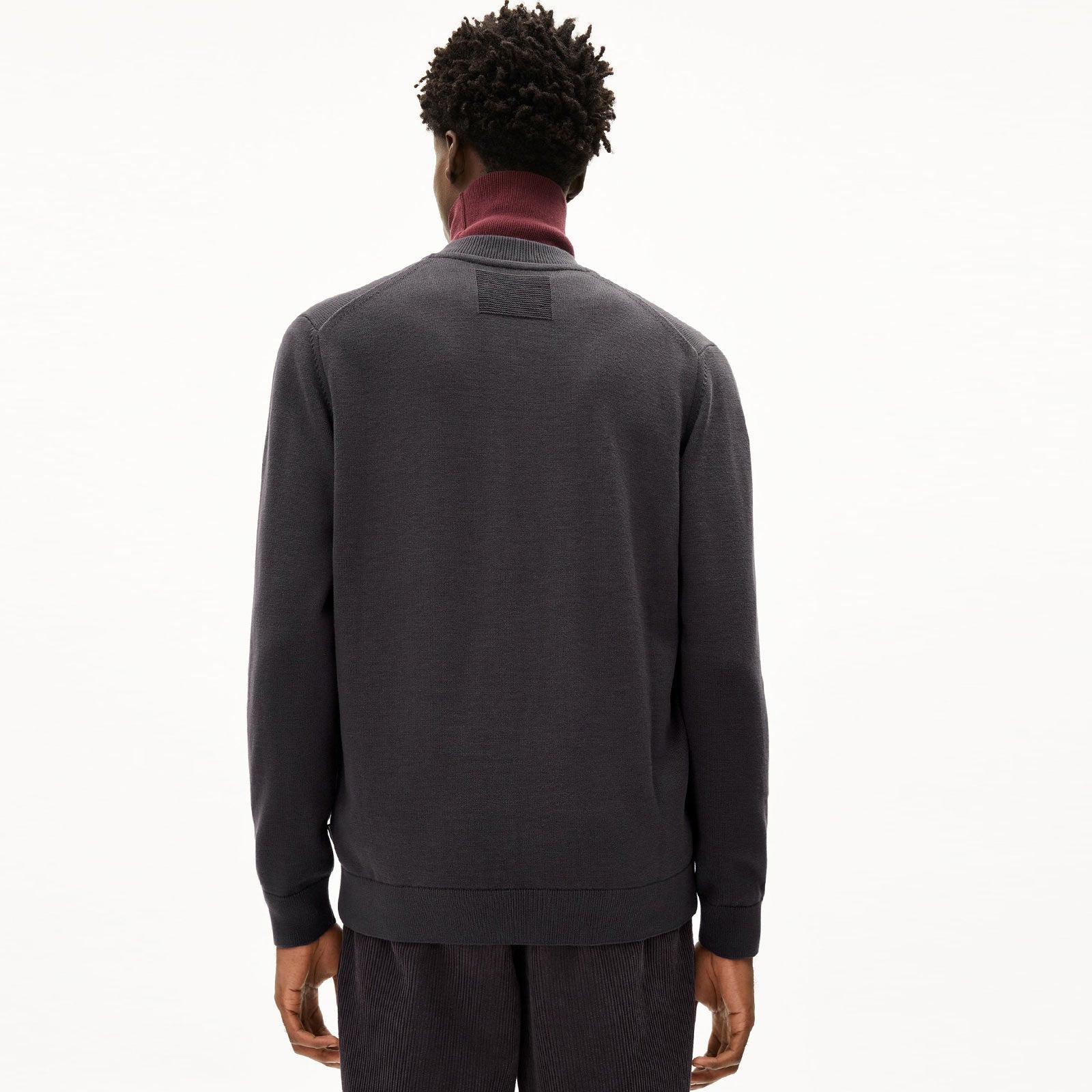 Agaamon Zip Cardigan dark steel - Image 2