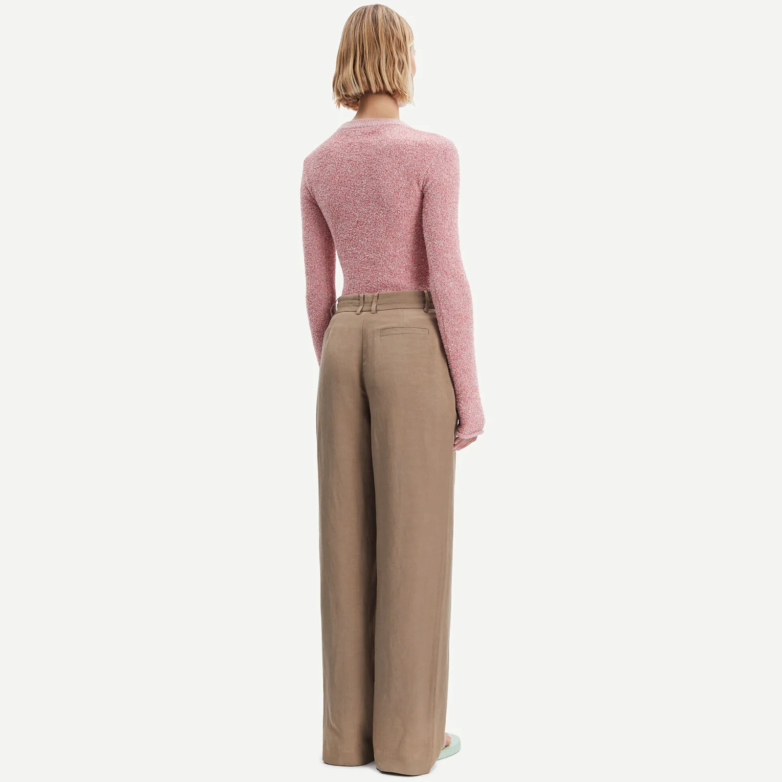 Agneta Trousers 14645 dark elmwood - Image 4