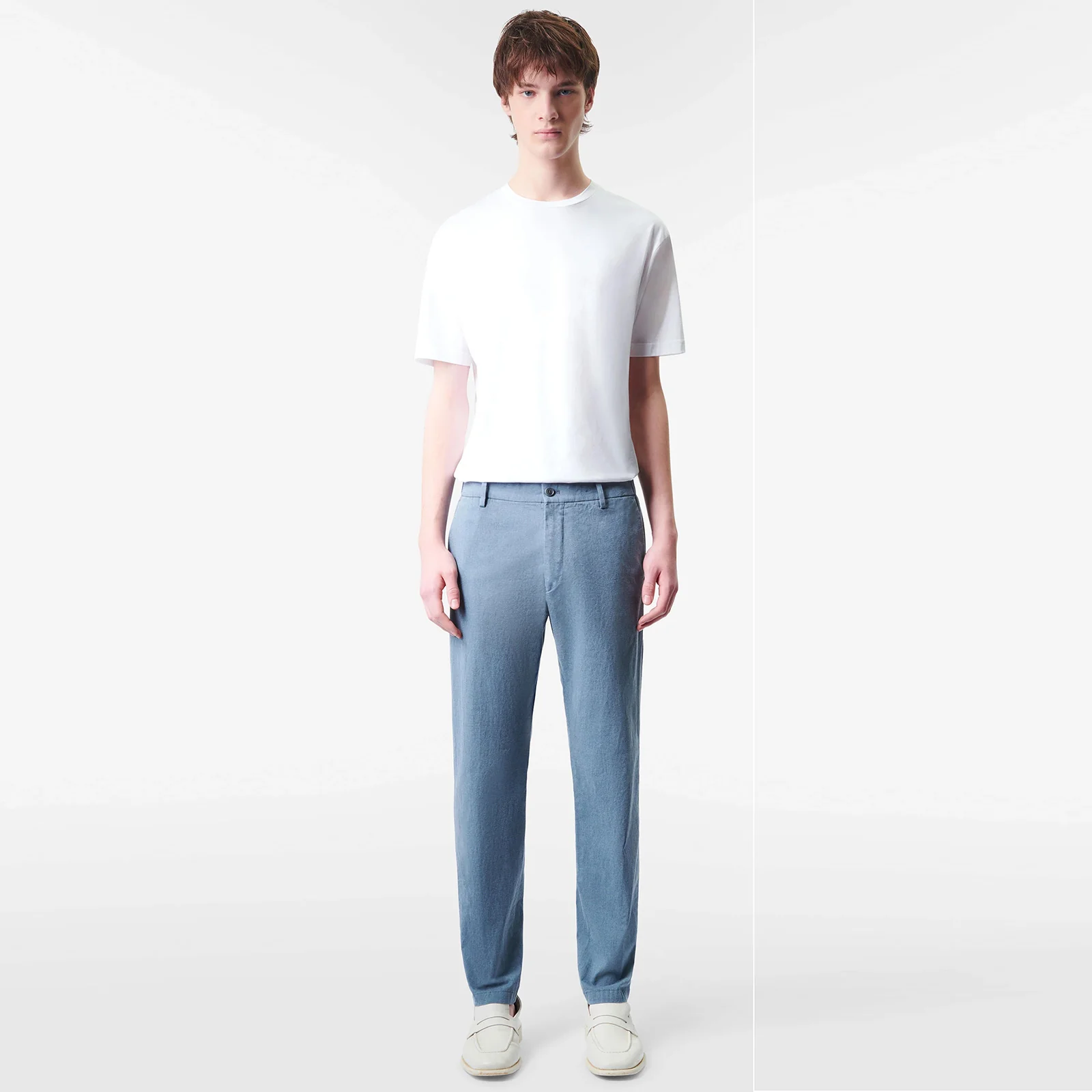 Ajend Trousers 138276 steel blue - Image 2
