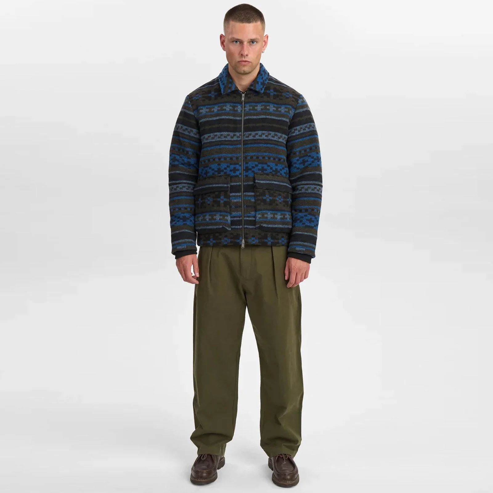Akbruce Wool Jacket sky captain - Image 3