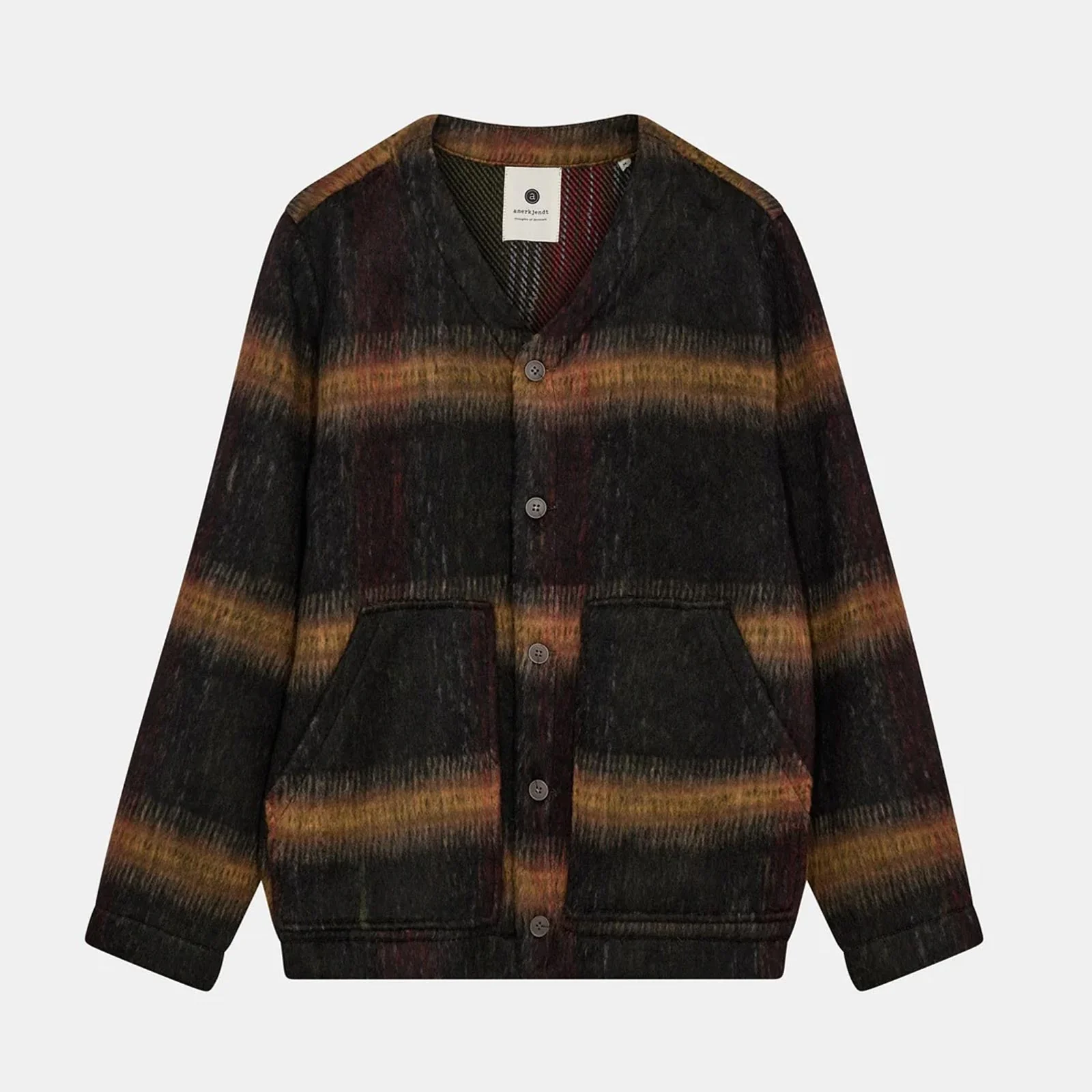 Akdan Heavy Twill Check Overshirt forest night - Image 4