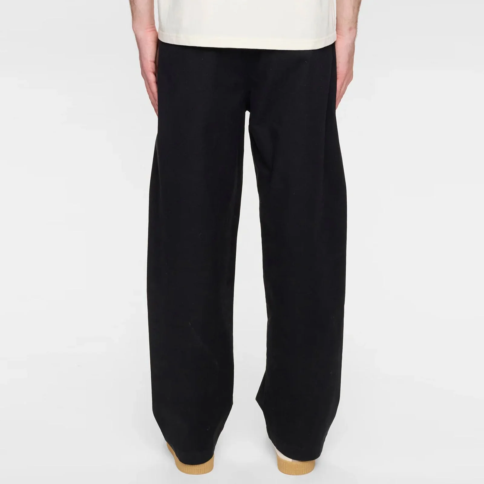 Akjakob Cotton Pleat Pants caviar - Image 2