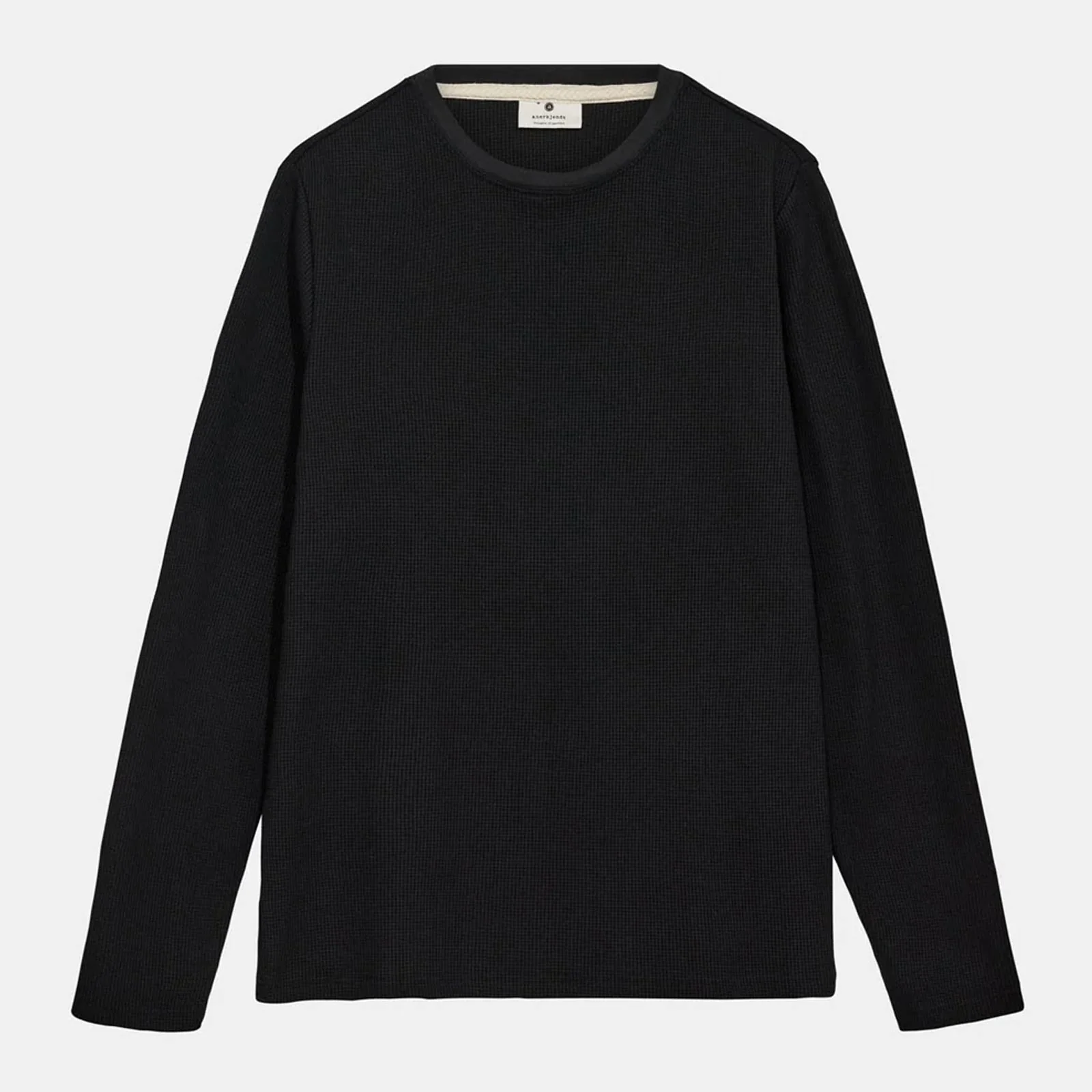Akkikki L/S Waffle Tee caviar - Image 2