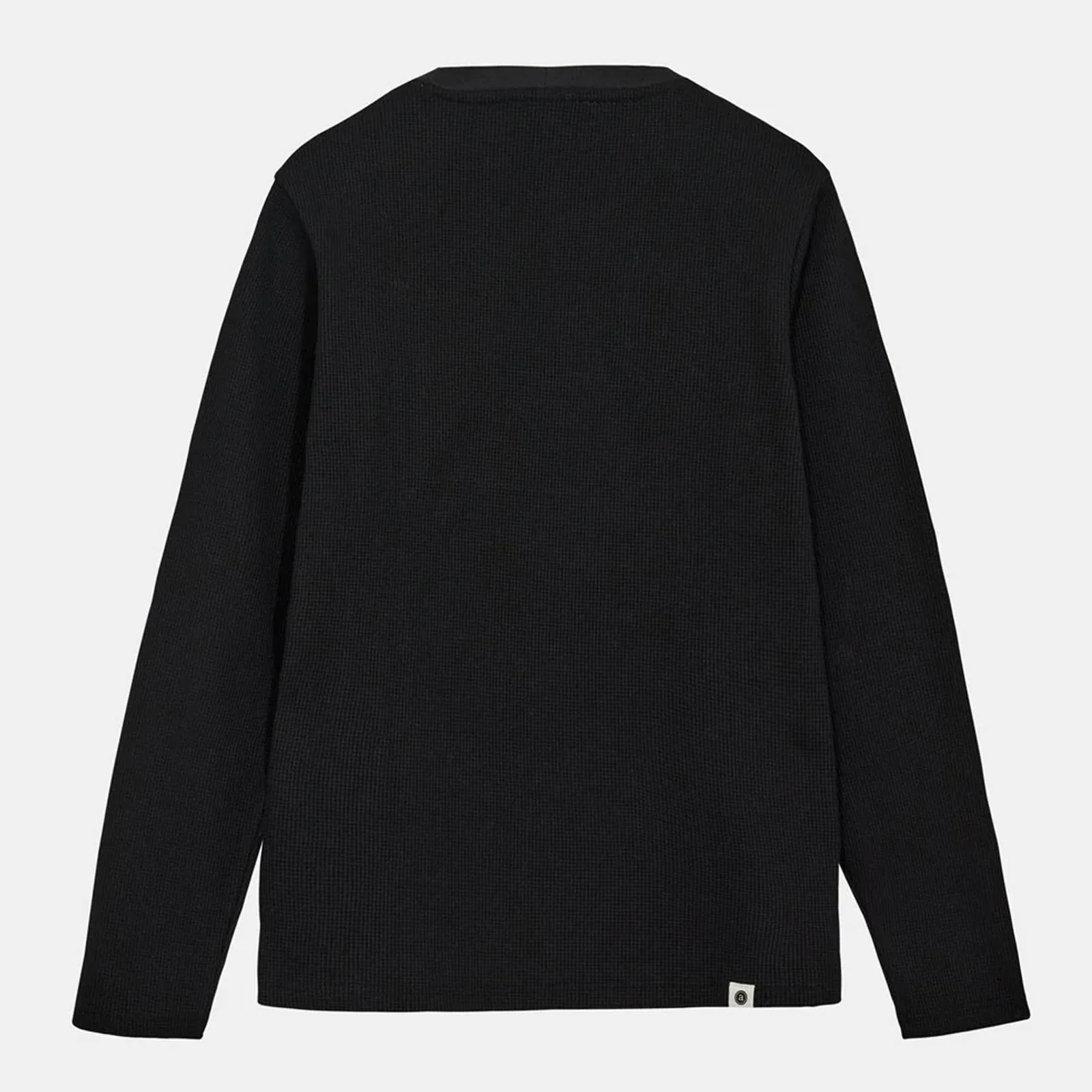 Akkikki L/S Waffle Tee caviar - Image 3