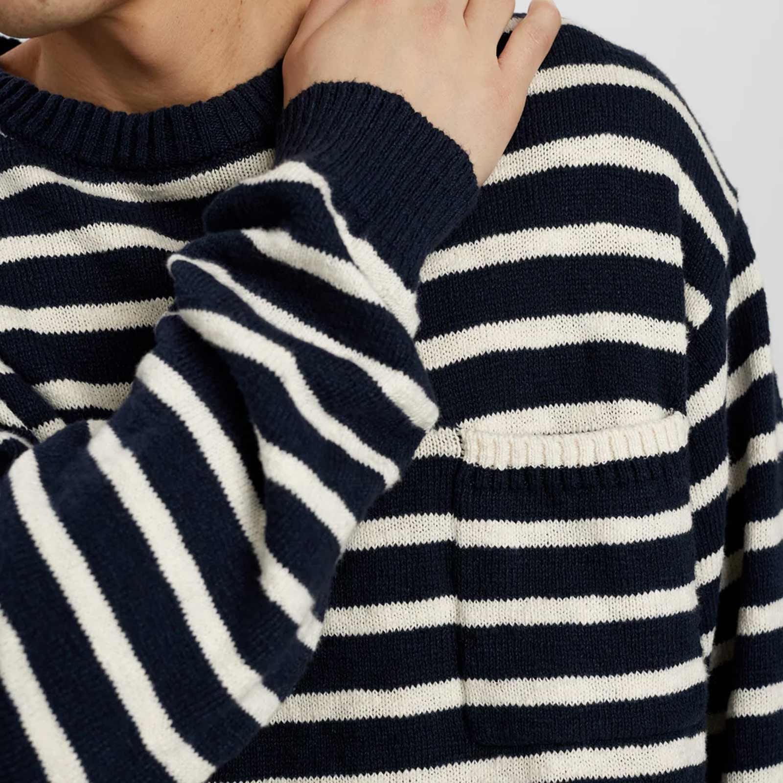 Akknut Stripe Pocket Knit - Image 4