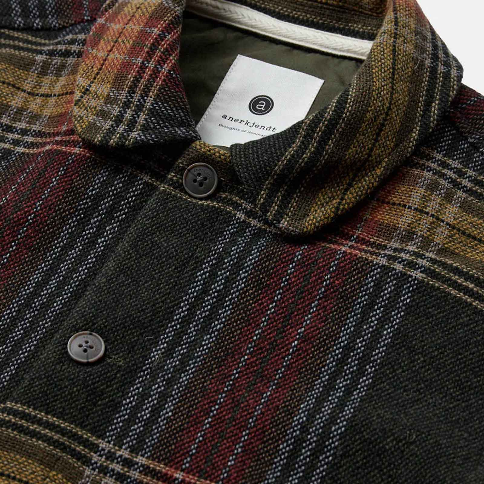 Akoscar Heavy Twill Overshirt forest night - Image 5