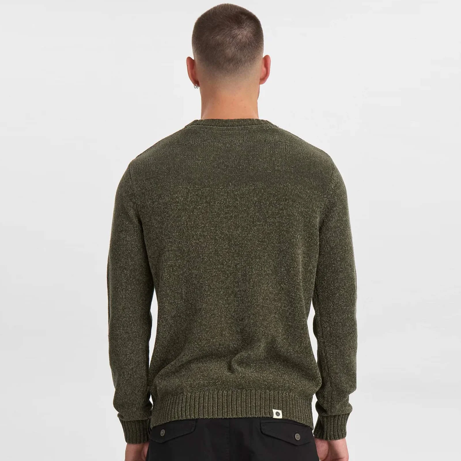 Aksune Chenille Knit Jumper forest night - Image 2