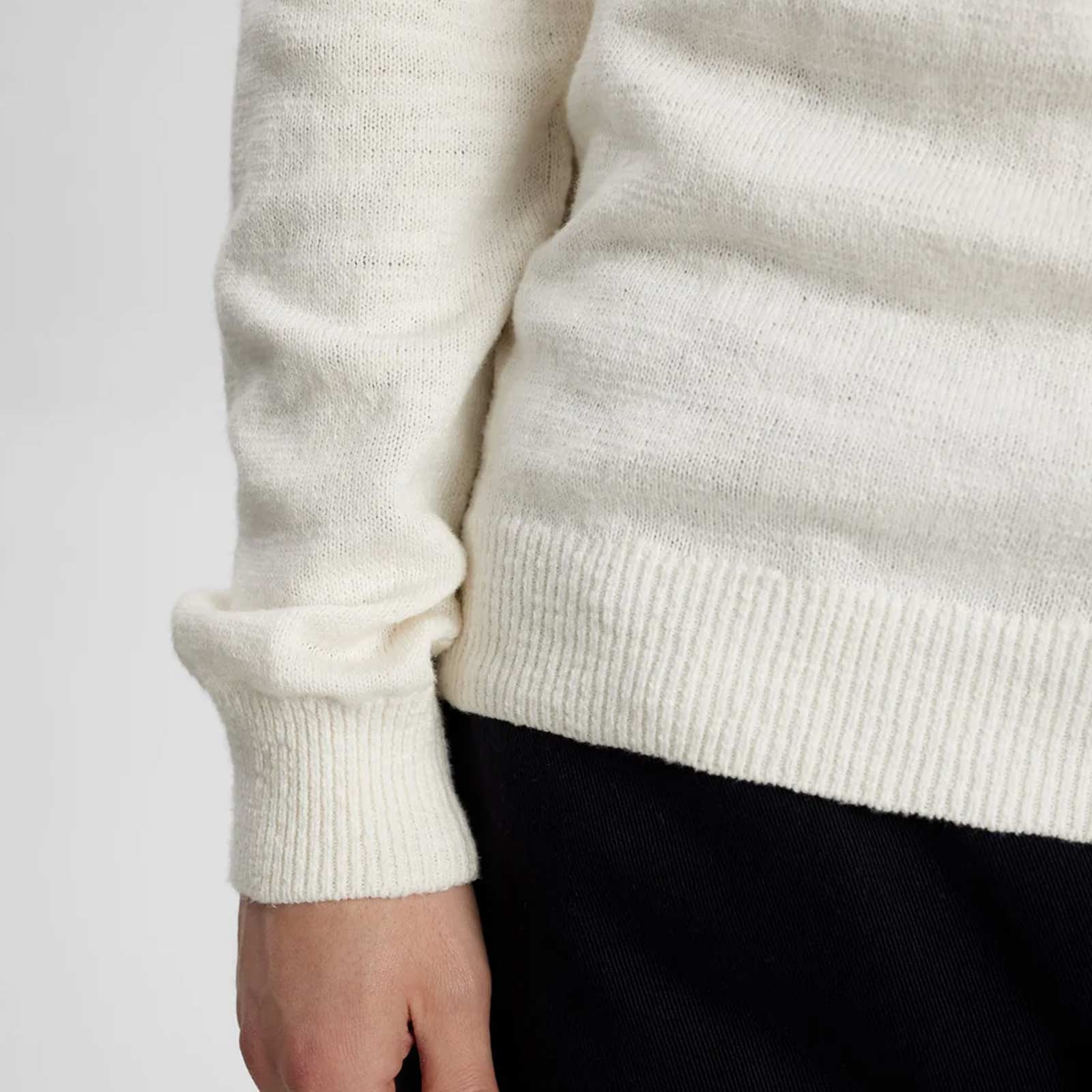 Aksune Cotton/Linen Knit tofu - Image 4