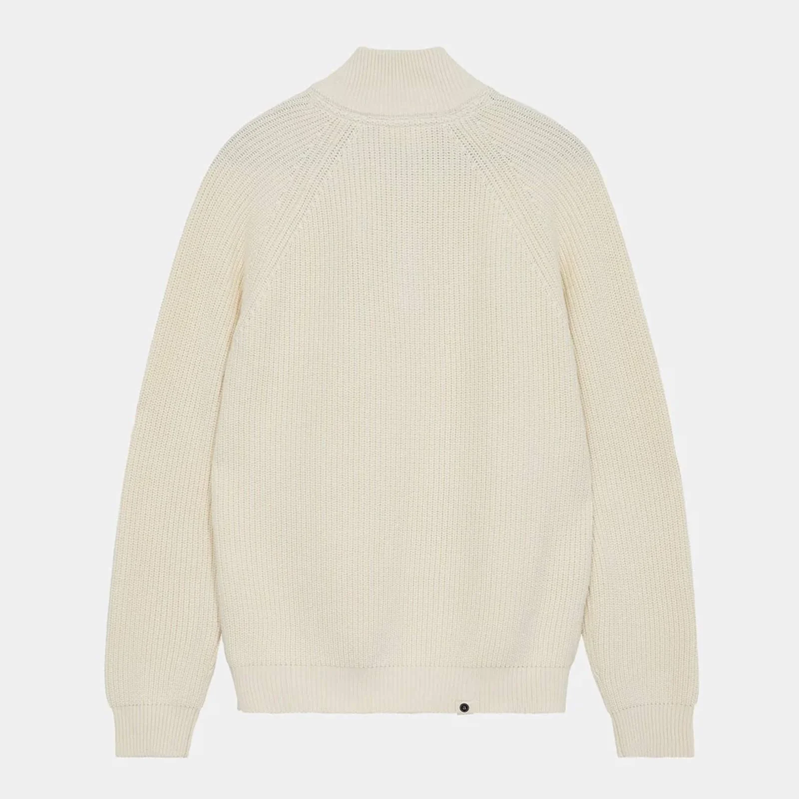 Aksune Patent Half Zip Knit Jumper tofu - Image 2