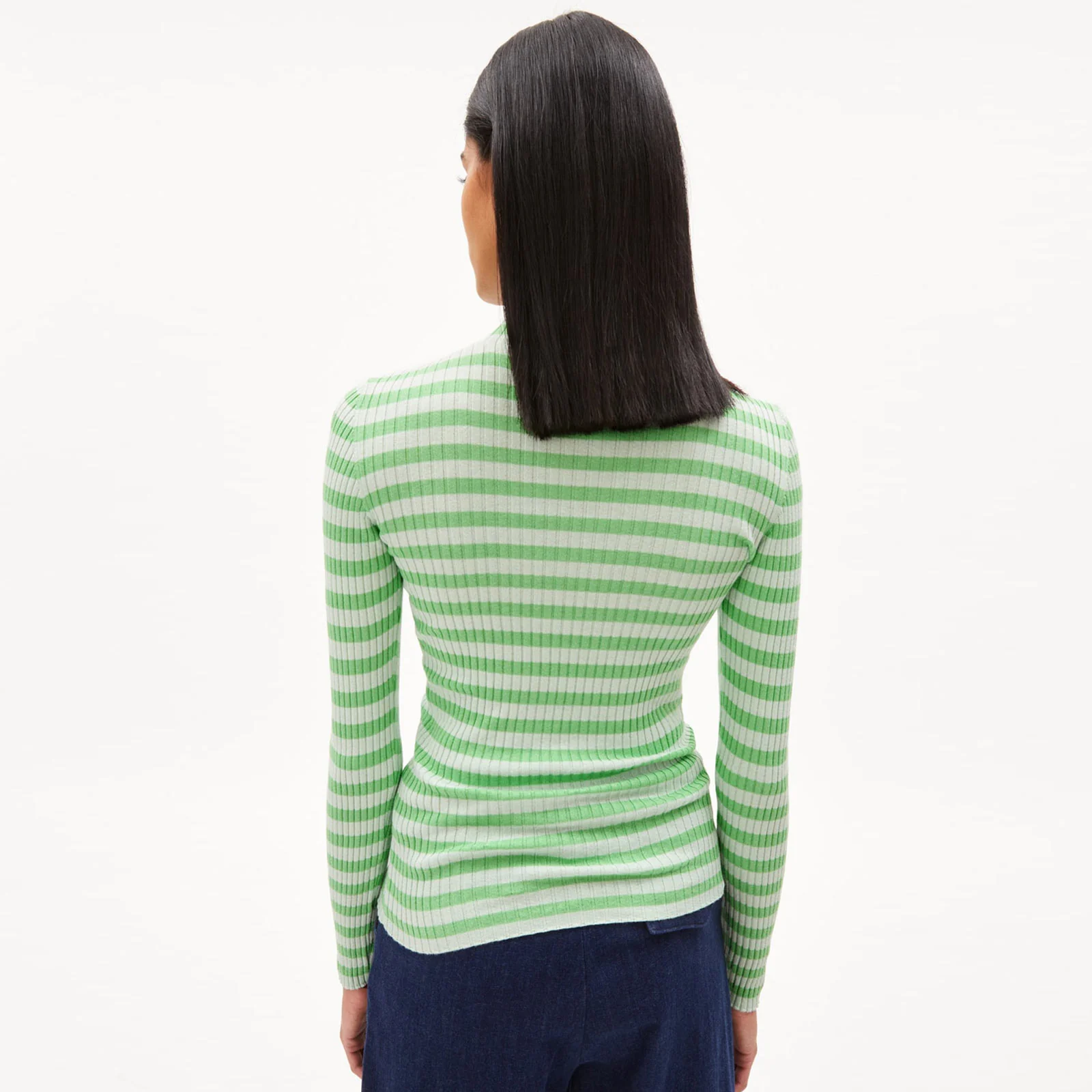 Alaania Striped Jumper light appleapple neon - Image 3