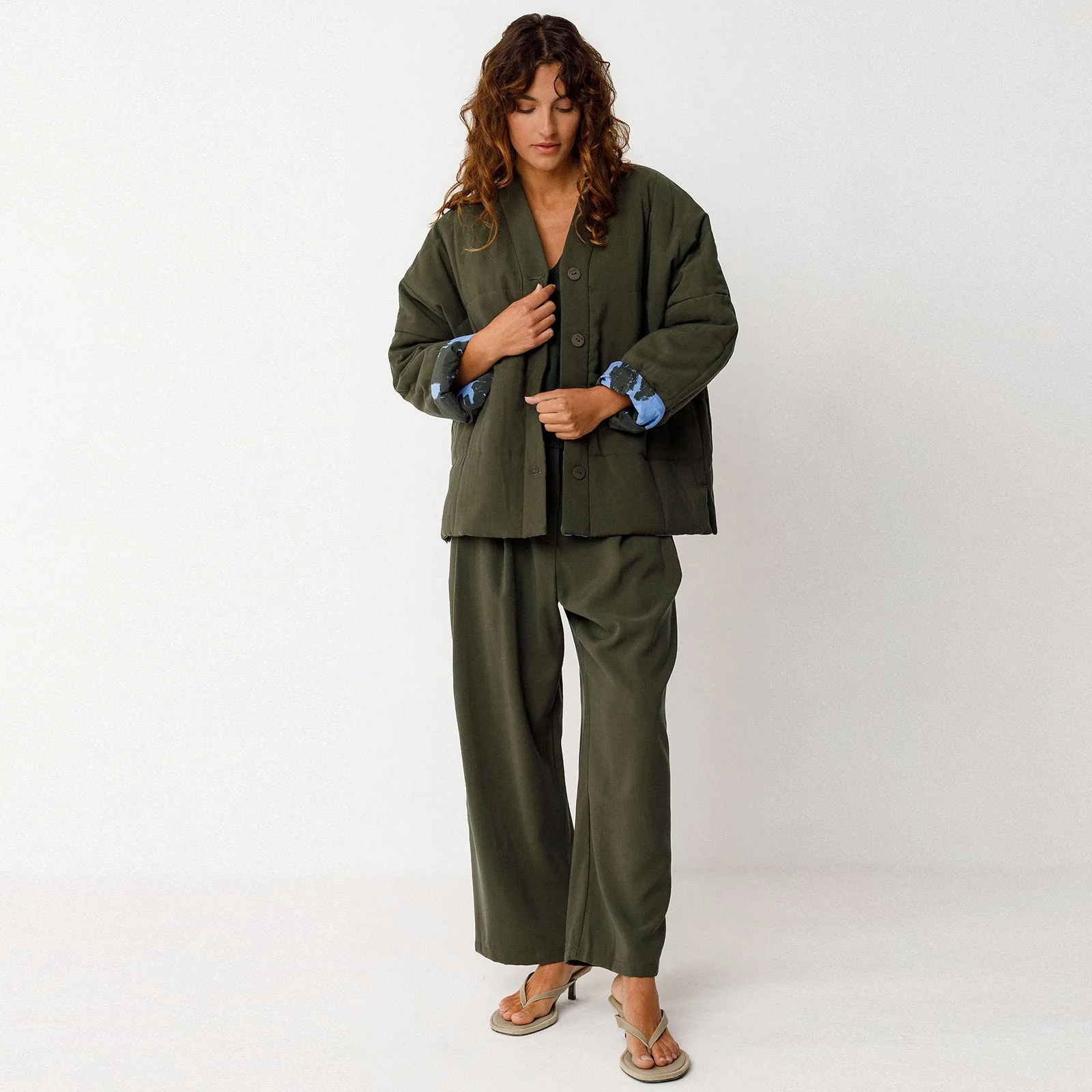 Alana Jacket bottle green