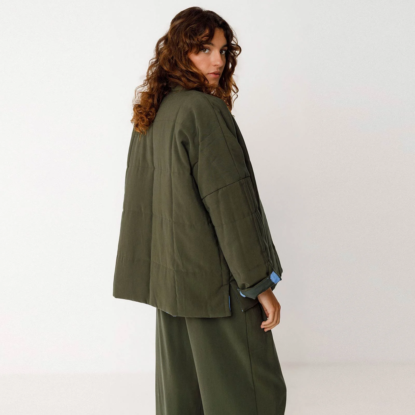Alana Jacket bottle green - Image 3