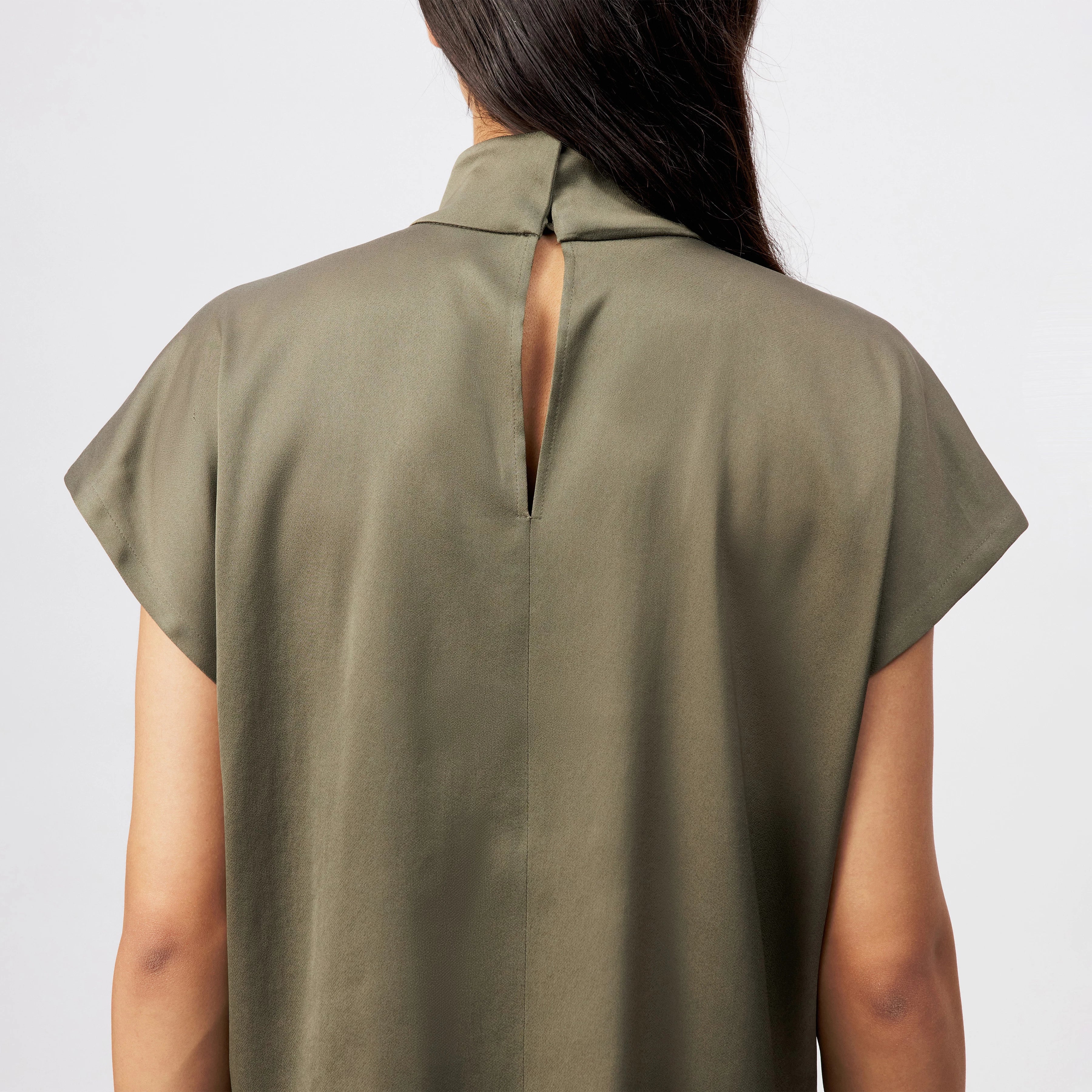 Alaria_1 Blouse 130065 khaki green - Image 2