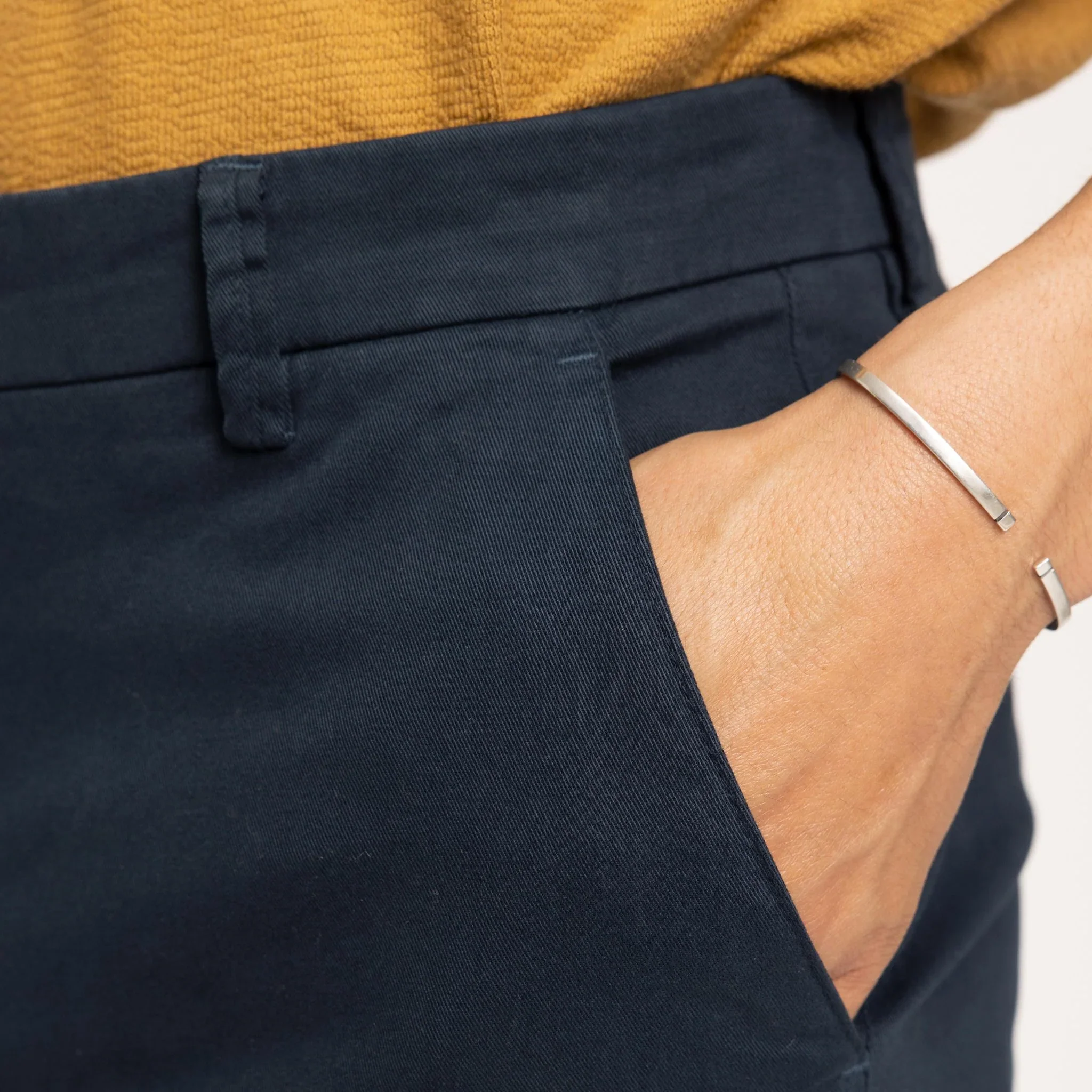 AlbertPL 820 Tapered Fit Chino navy - Image 5