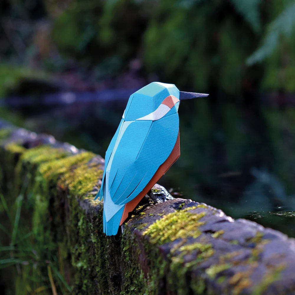 Alcedo Atthis Paper Figure Kit - Image 8