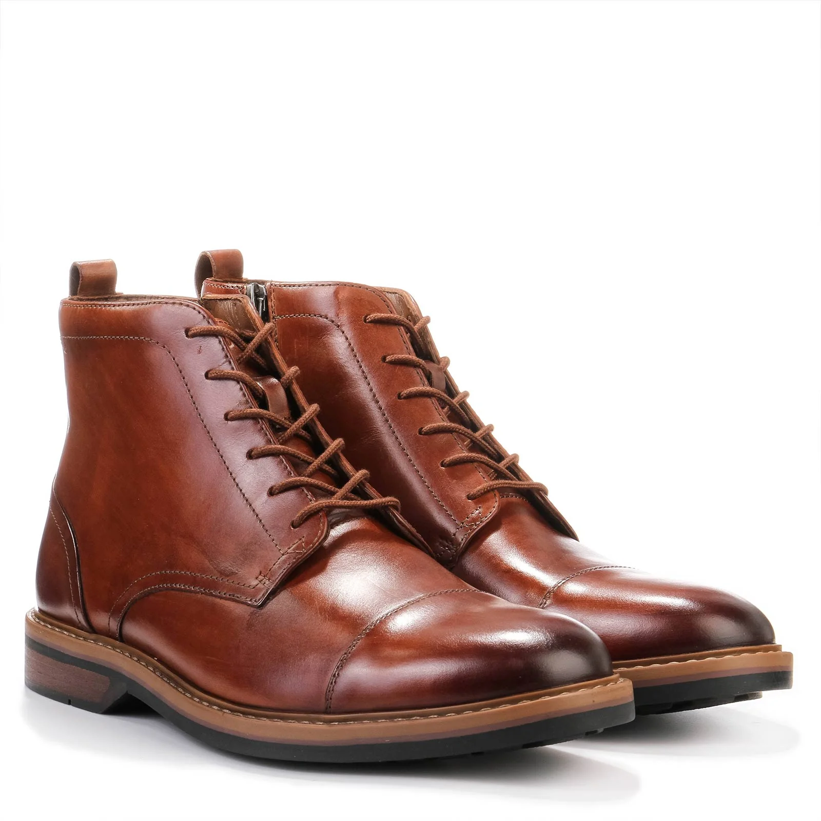 Aldwin Cap mid tan leather - Image 2