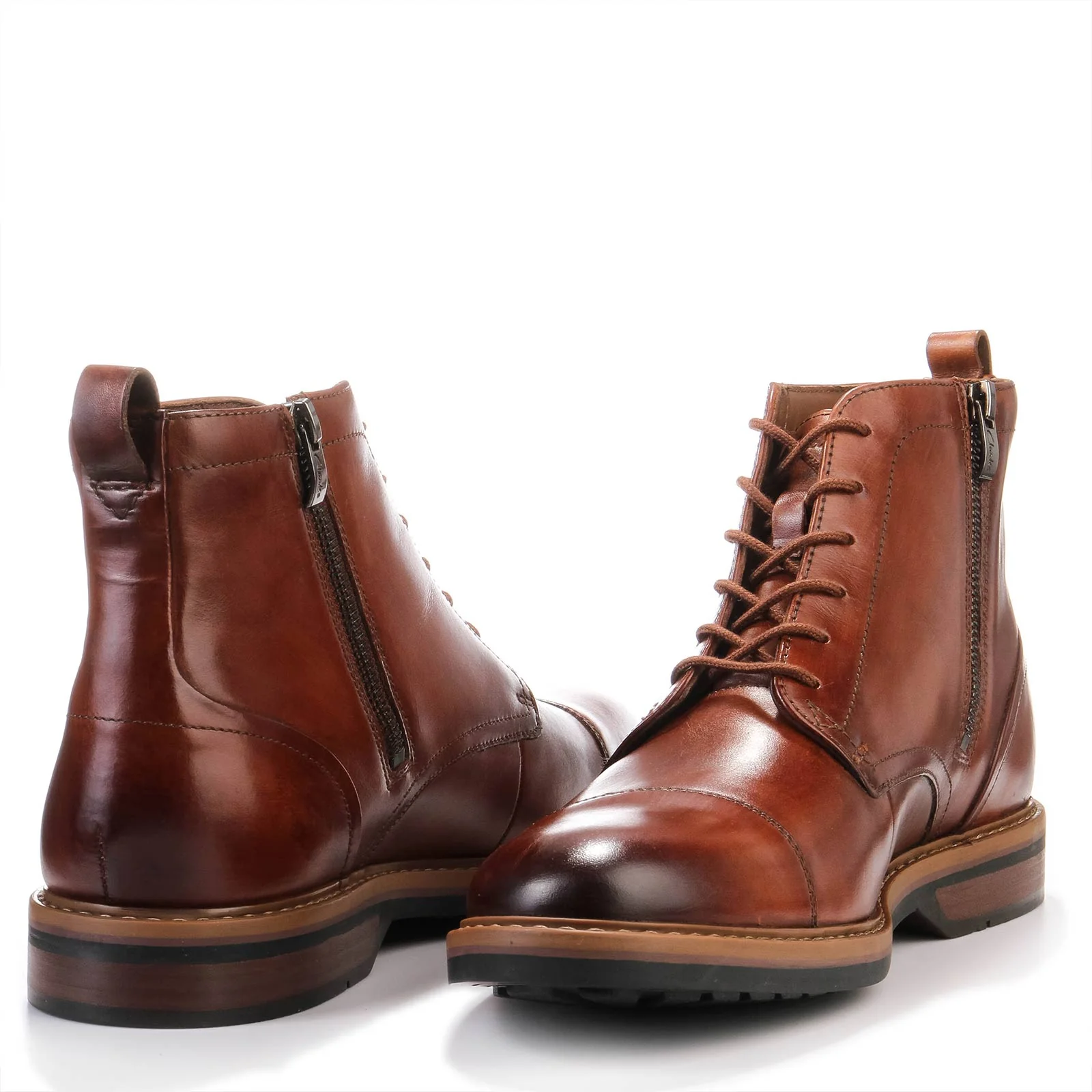 Aldwin Cap mid tan leather - Image 3