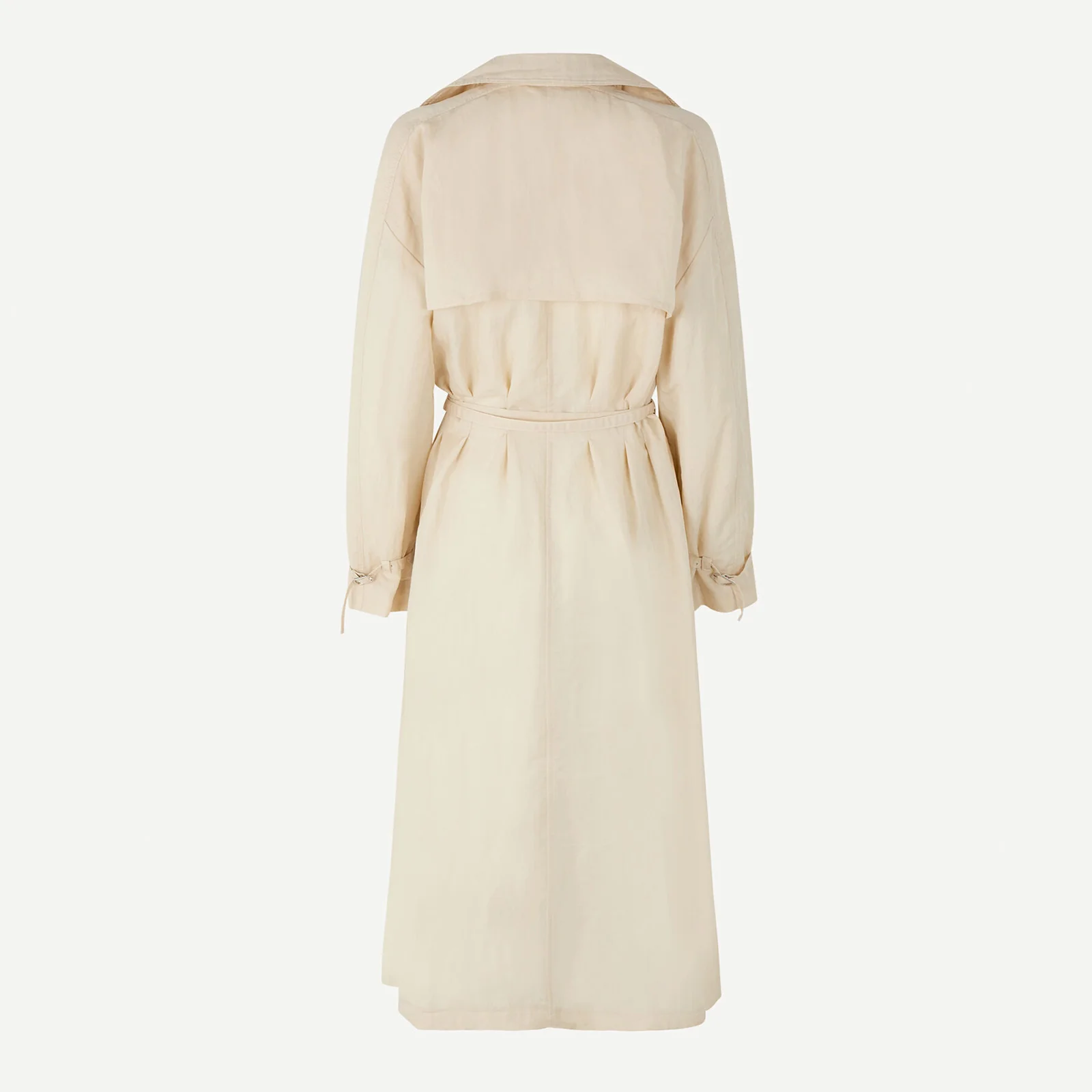 Alessia Trenchcoat brown rice - Image 2
