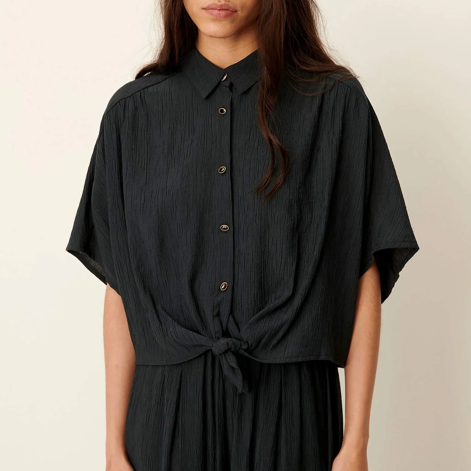 Alfassa Blouse smoke green - Image 3