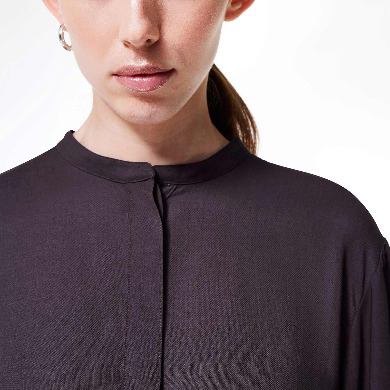 Alma Blouse dark purple - Image 4