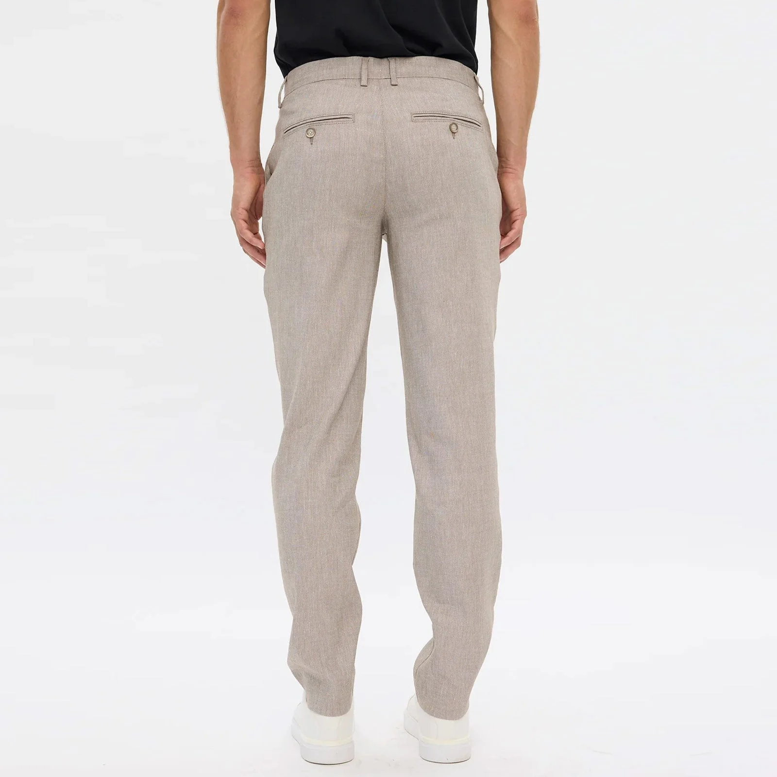 AlvinPL 769 Pants walnut linen - Image 2