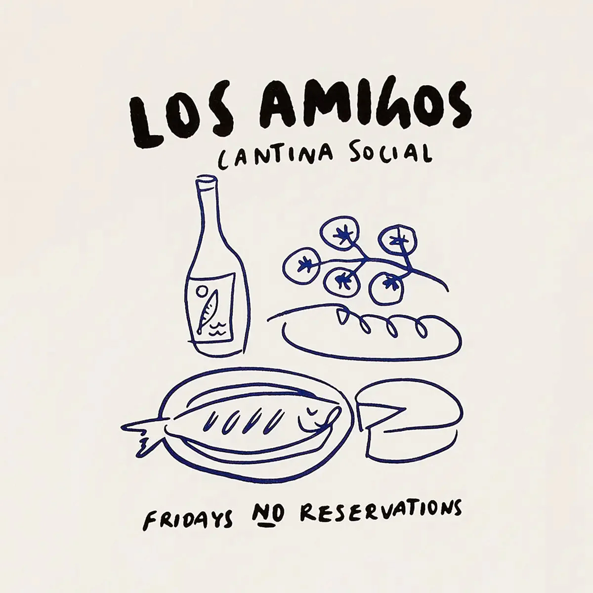 Amigos Tee natural - Image 2