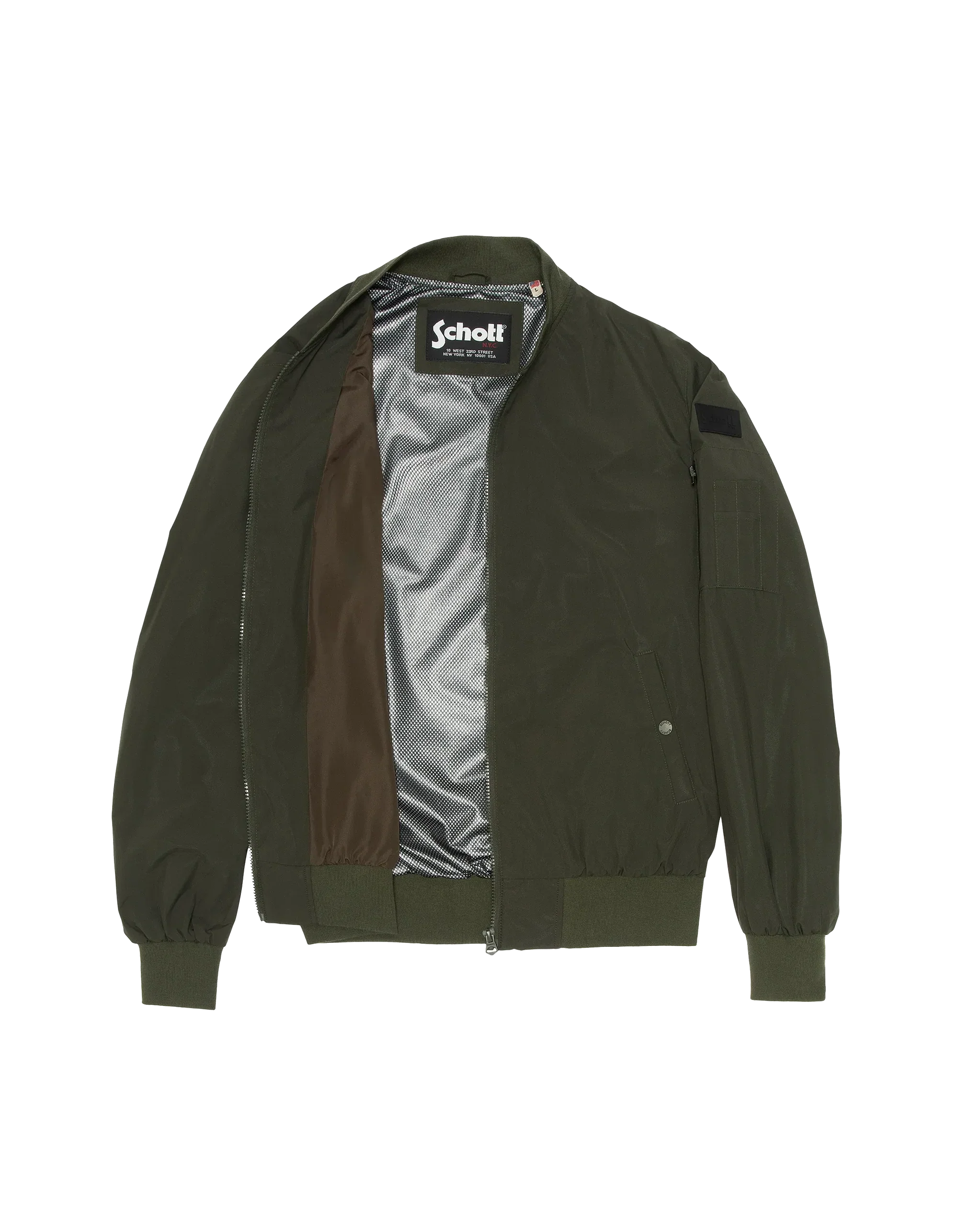 Amston Light Weight Blouson khaki - Image 4