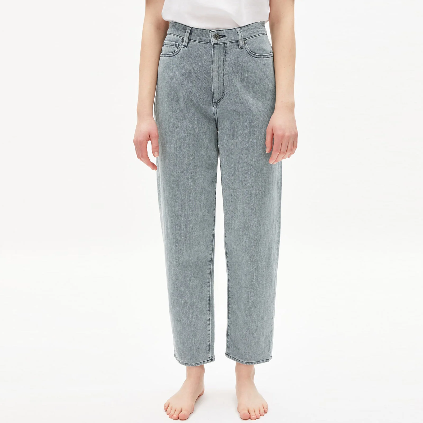 Andraa Clay Jeans light fresh grey - Image 3