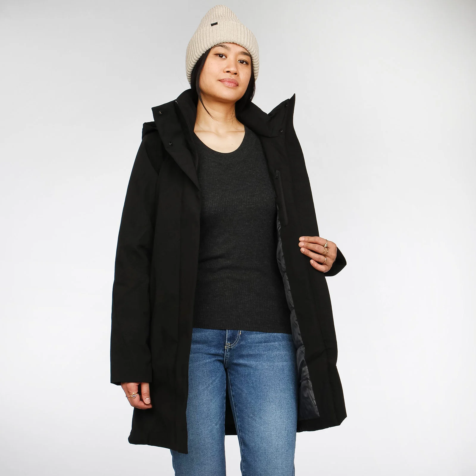 Andrea Winter Jacket black - Image 4