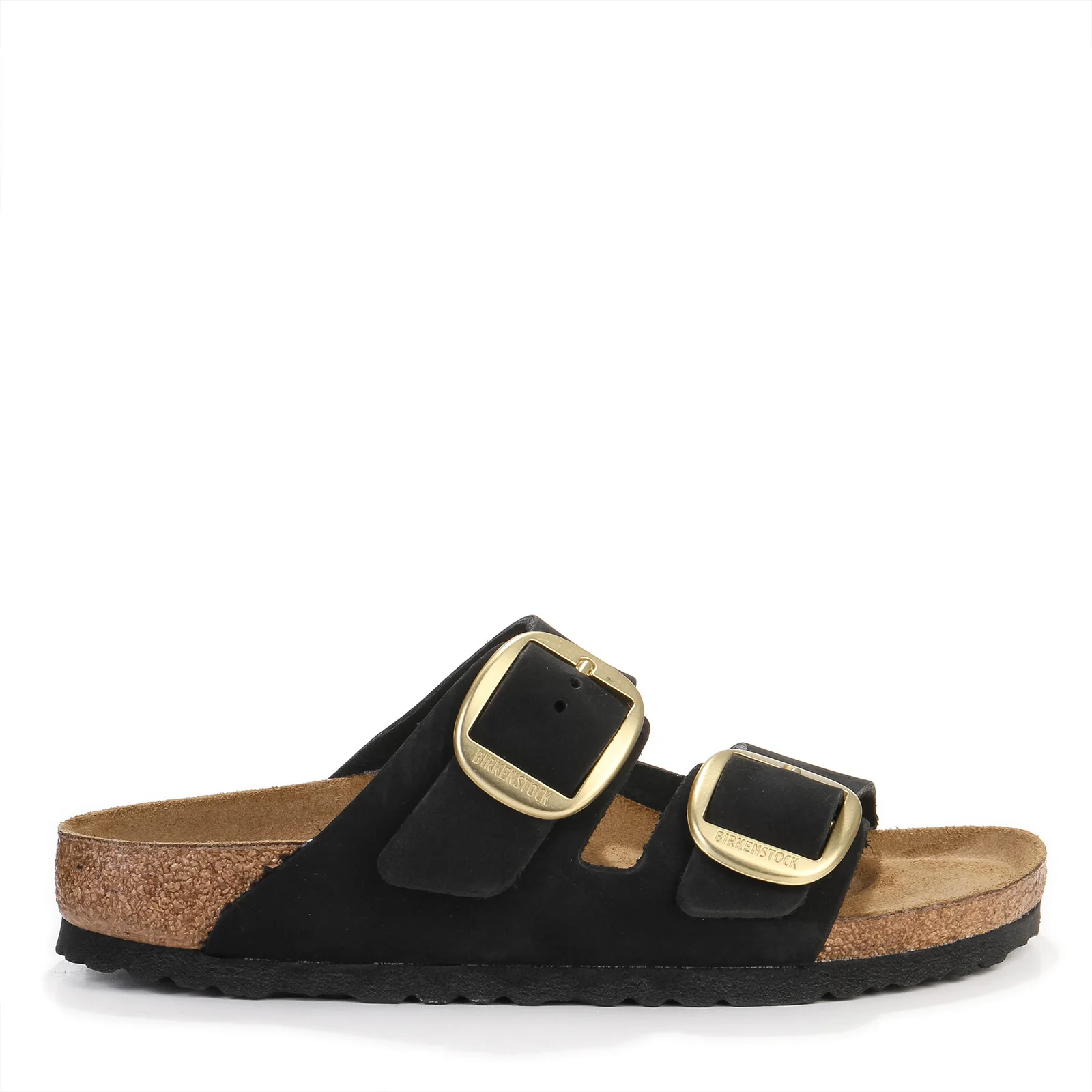Arizona Big Buckle Nubuk Narrow Fit black