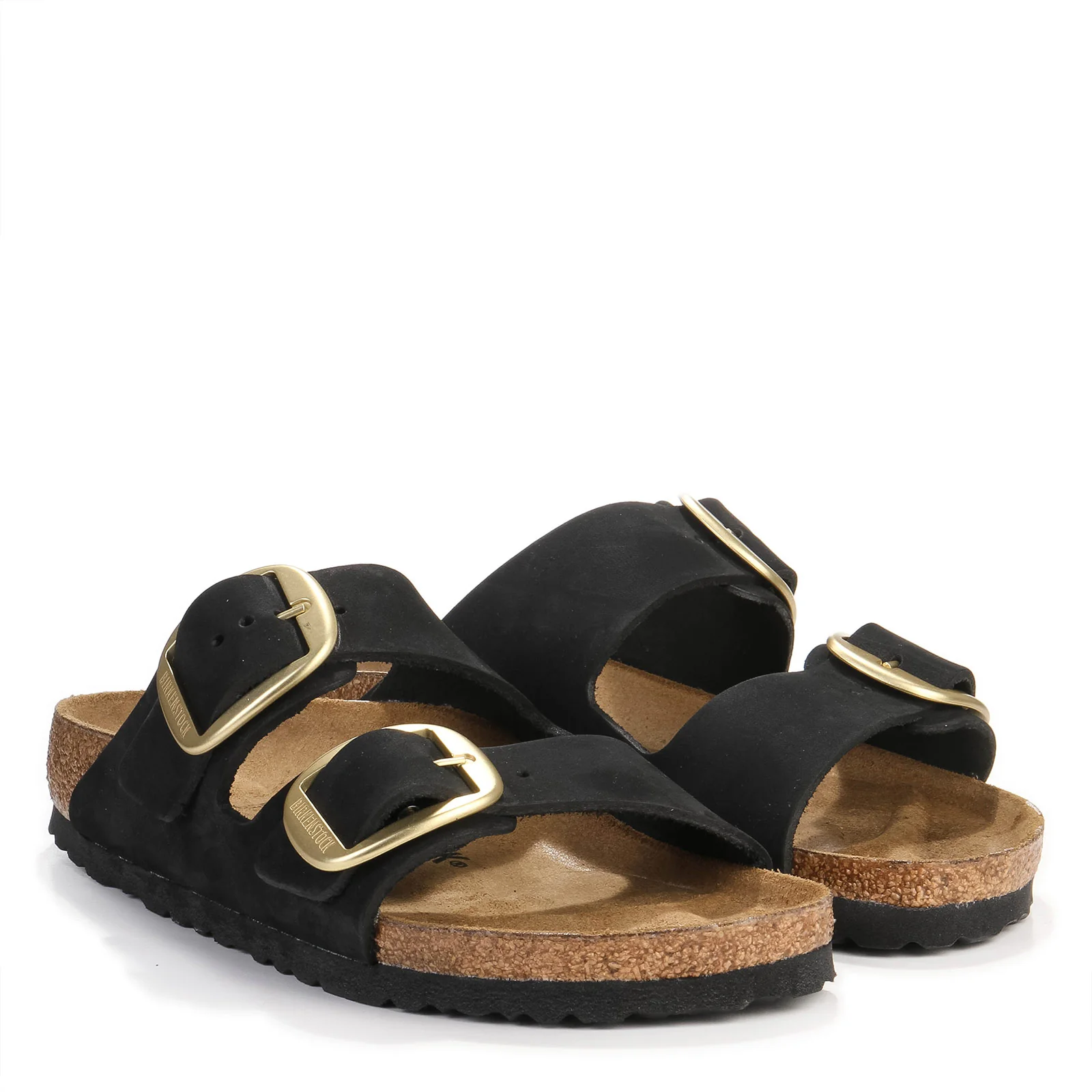 Arizona Big Buckle Nubuk Narrow Fit black - Image 2