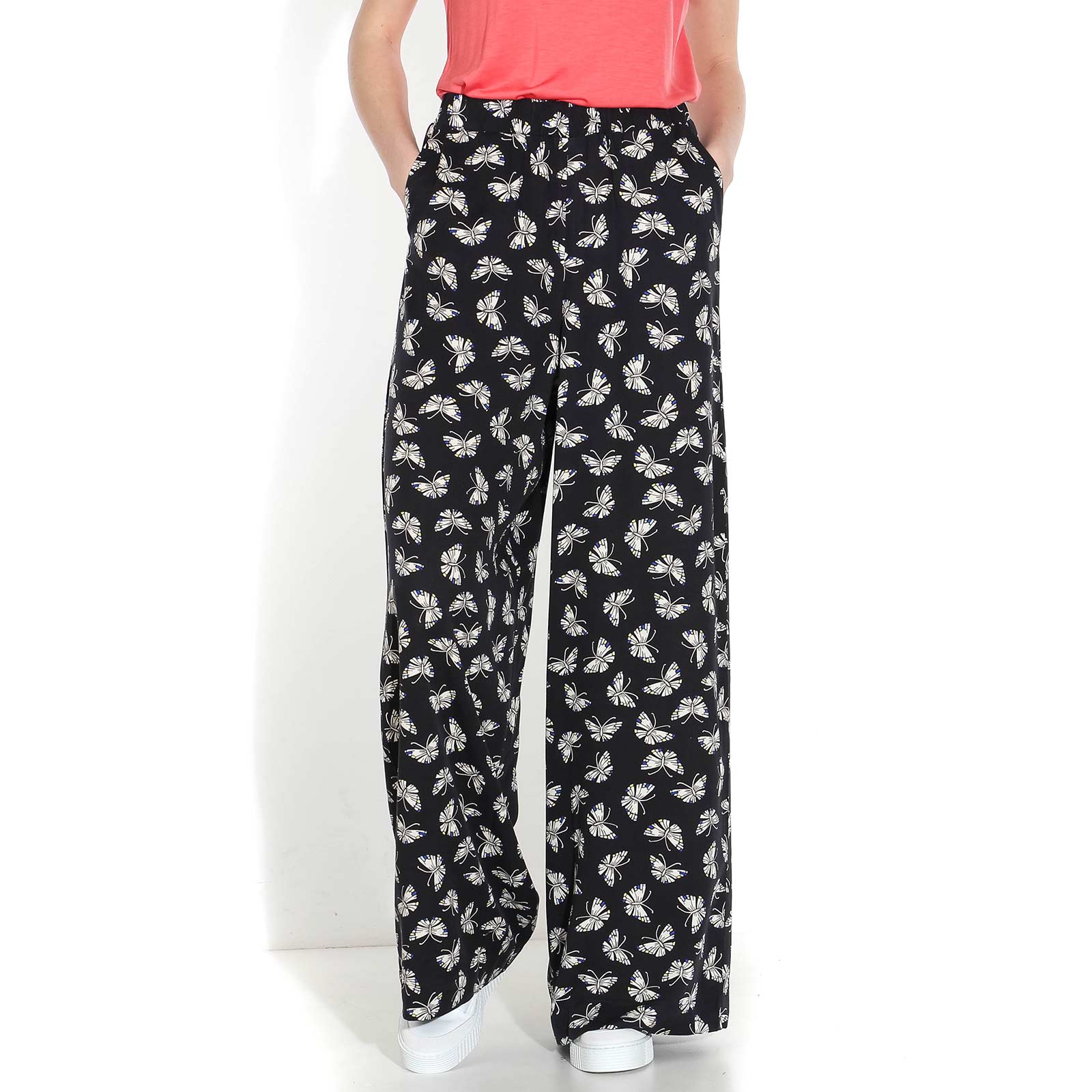 Naima Butterfly Trouser dark navy - Image 2