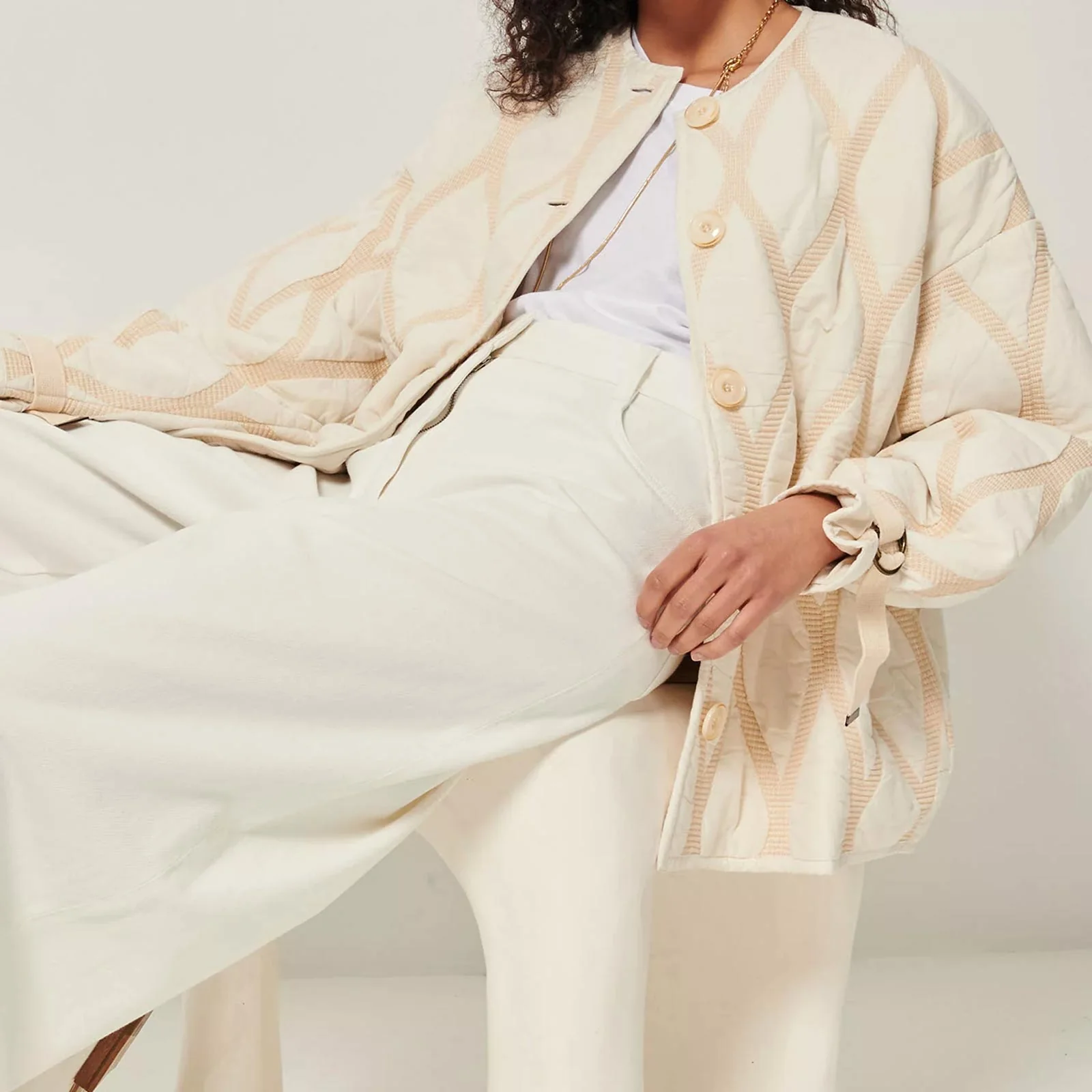 Artesana Jacket fleur de sel - Image 6