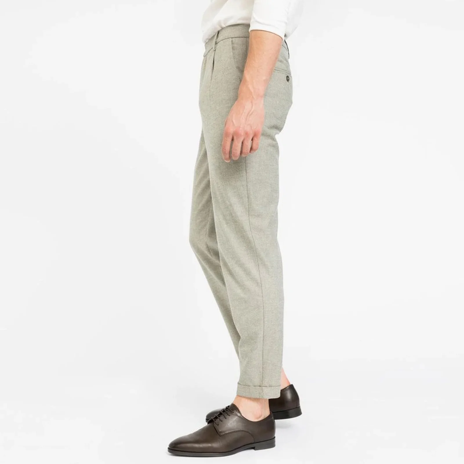 Arthur 723 Trousers smockey olive mel - Image 3