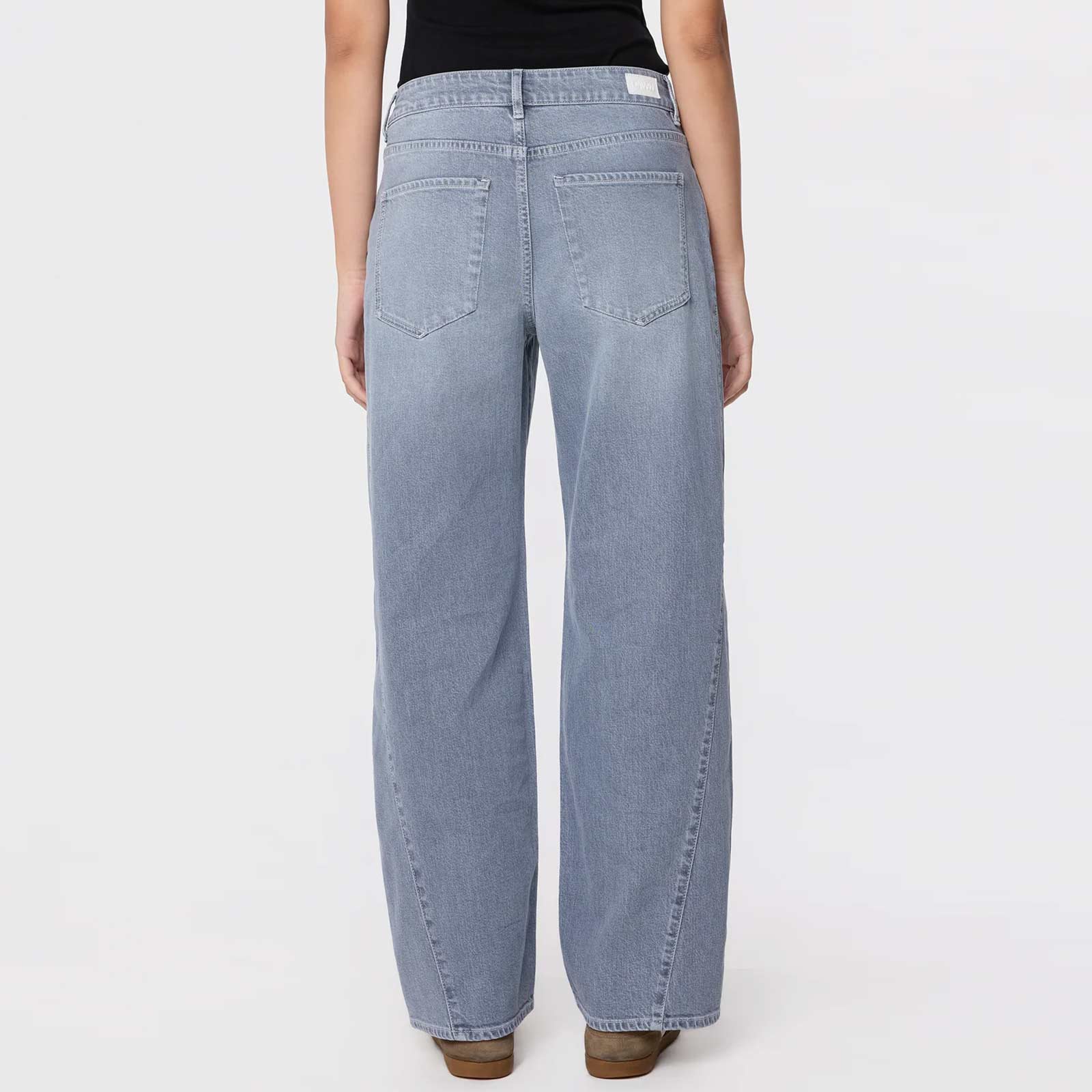 Ash Barrel Leg Jeans slate grey - Image 2