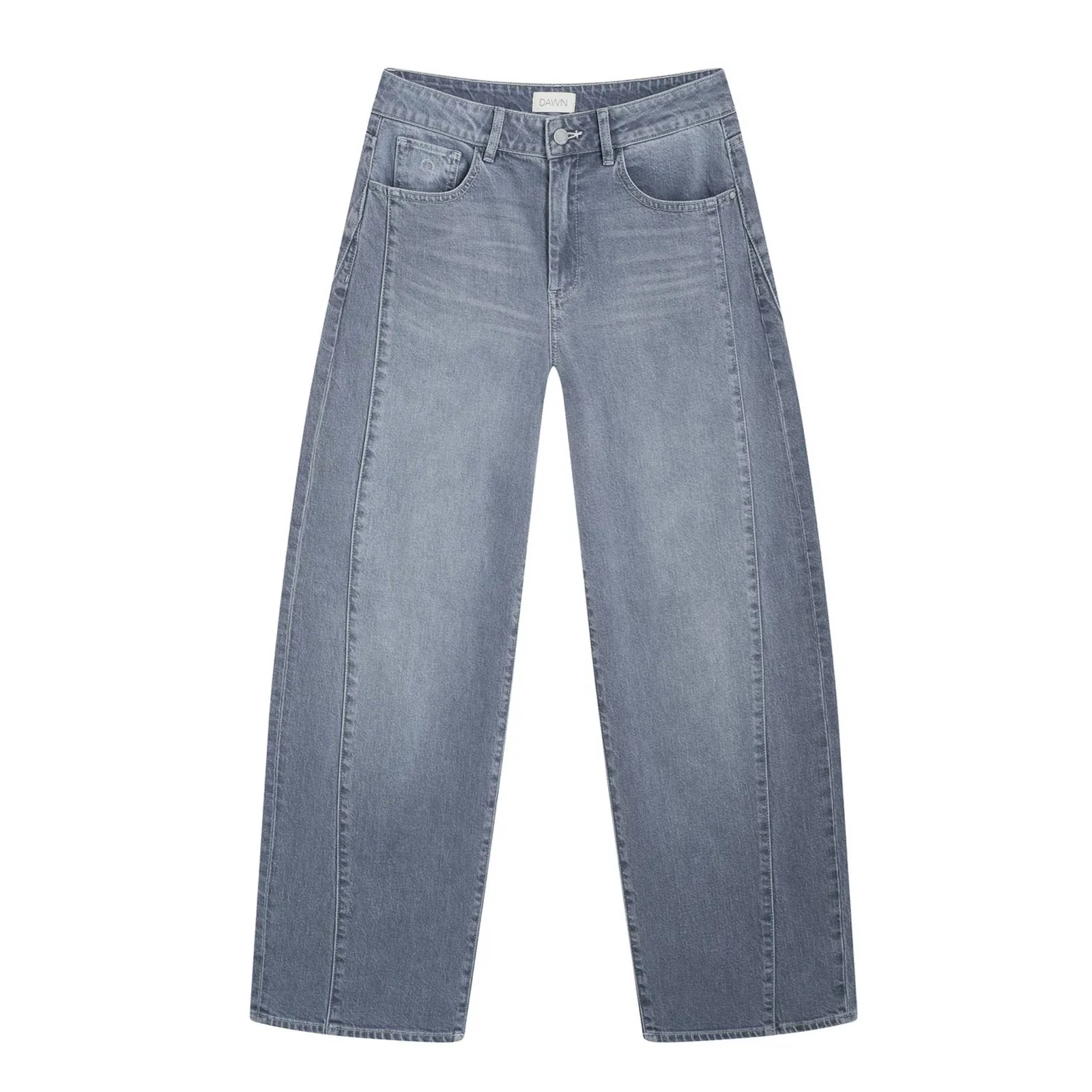 Ash Barrel Leg Jeans slate grey - Image 5